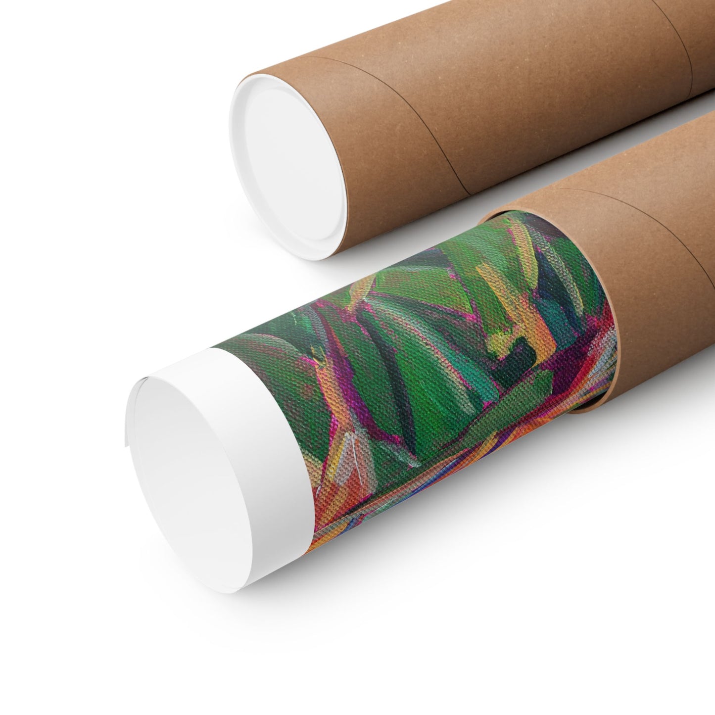Bird of Paradise floral— Matte Paper Poster Reproduction