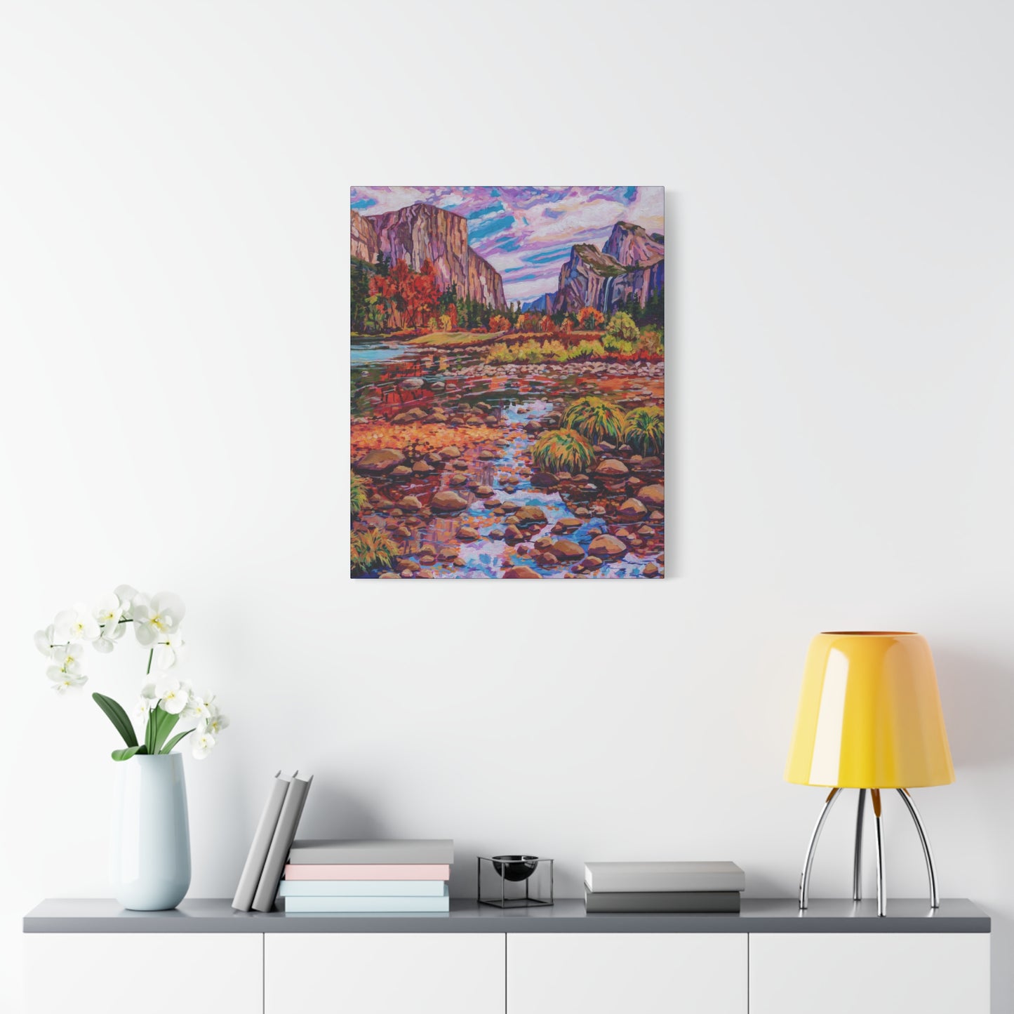 Yosemite Valley in Autumn—Matte Canvas, Stretched, 1.25"
