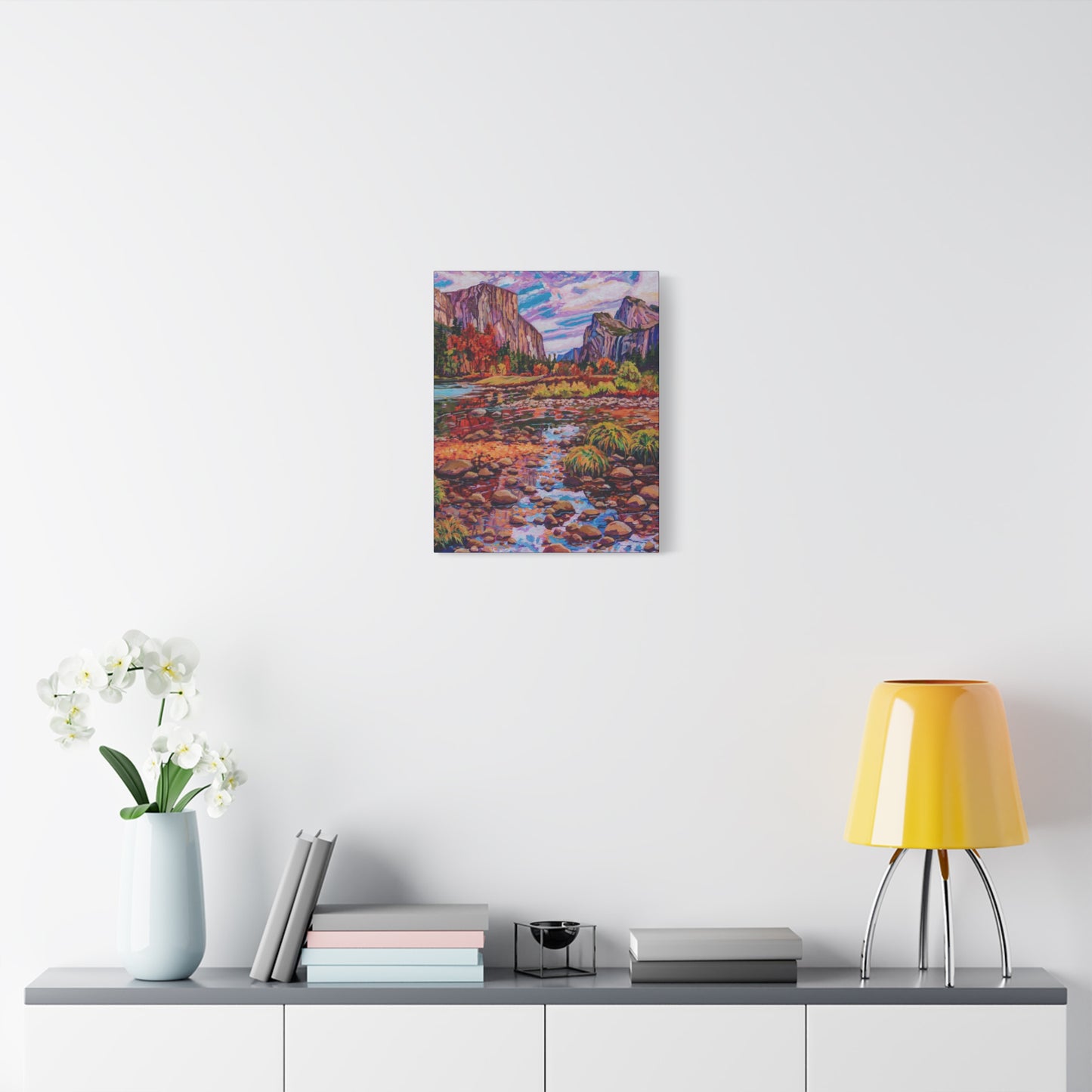 Yosemite Valley in Autumn—Matte Canvas, Stretched, 1.25"