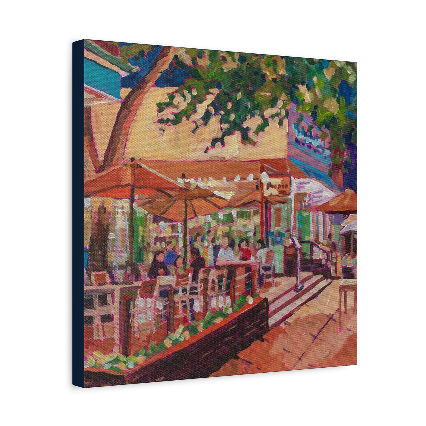 Winter Park Nightlife 1—Matte Canvas, Stretched, 1.25"