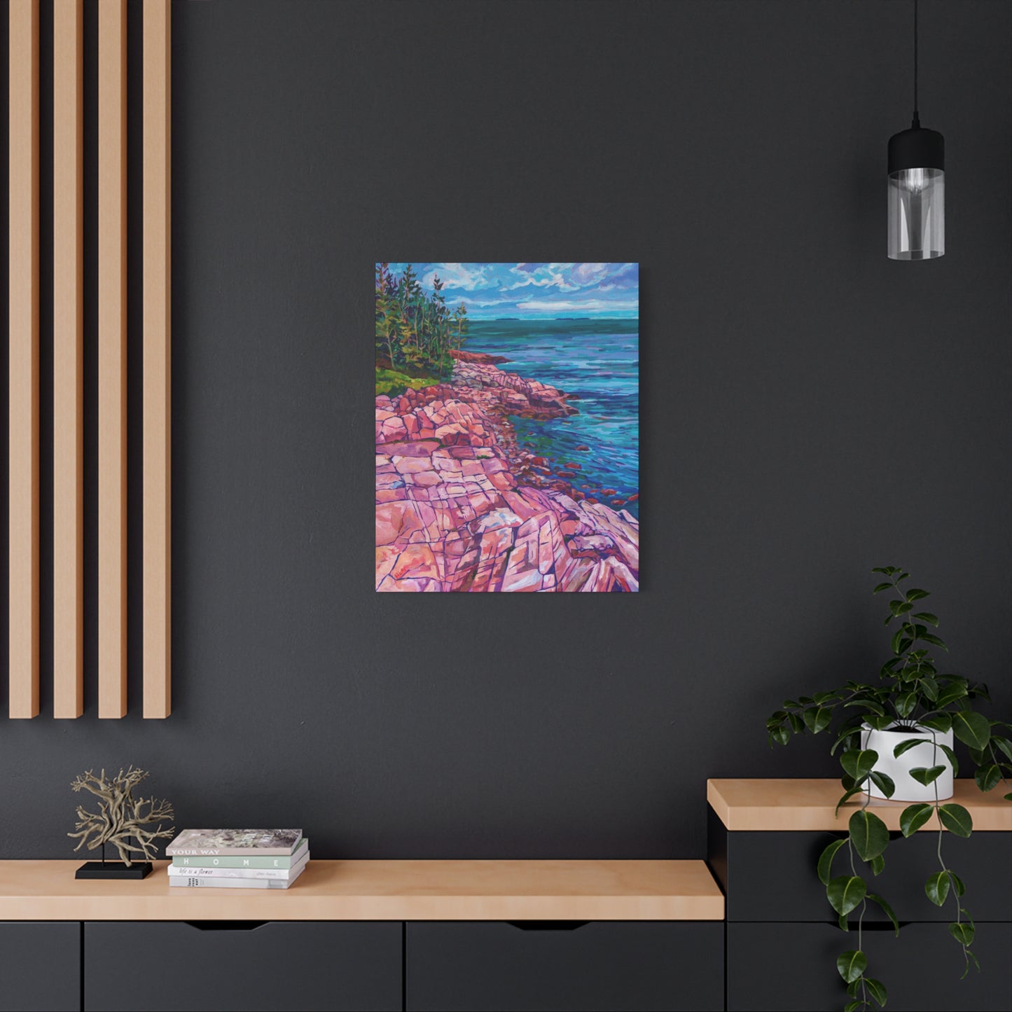 Ship Harbor Trail Acadia—Matte Canvas, Stretched, 1.25"