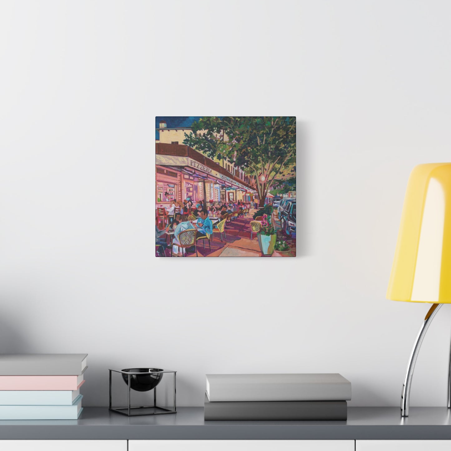 Winter Park Nightlife 7—Matte Canvas, Stretched, 1.25"