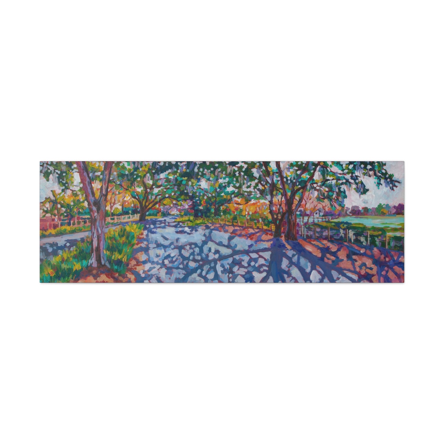 Webbed Shadow— Gallery Wrapped Canvas Reproduction