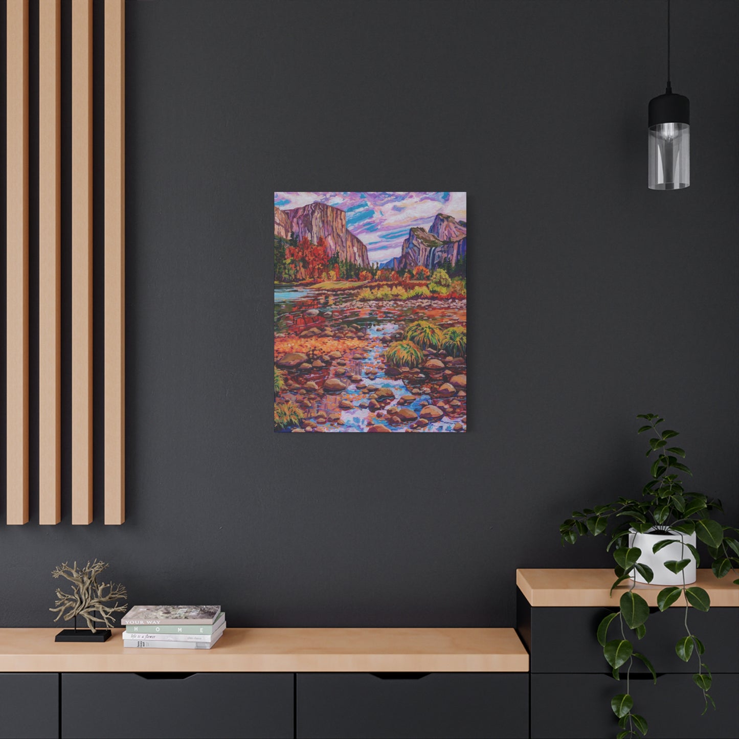 Yosemite Valley in Autumn—Matte Canvas, Stretched, 1.25"