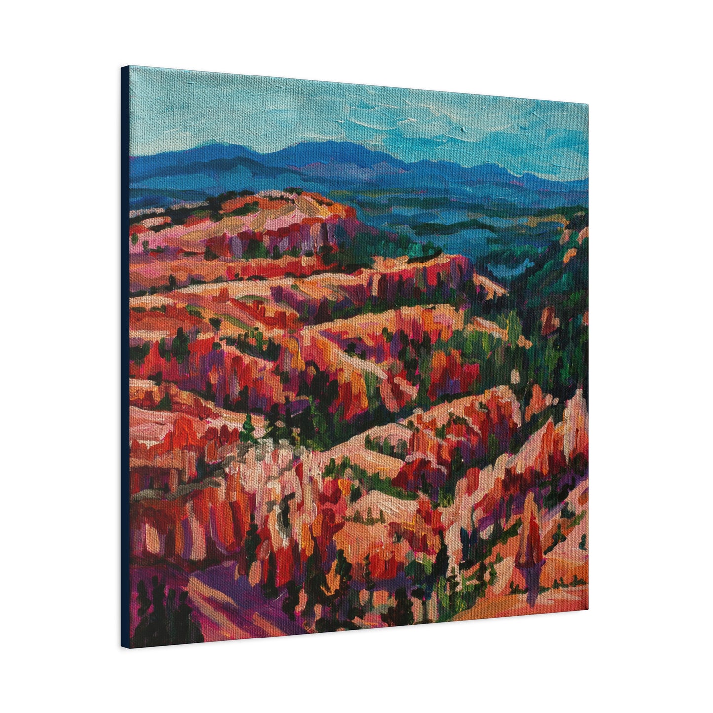 Bryce Canyon lookout —Matte Canvas, Stretched, 1.25"