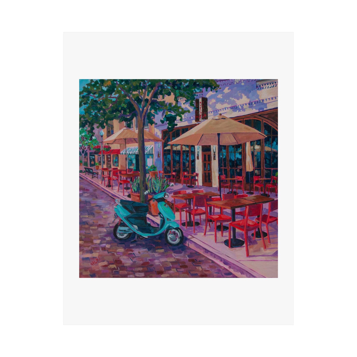 Waiting for Happy Hour — Fine Art Matte Paper Reproduction