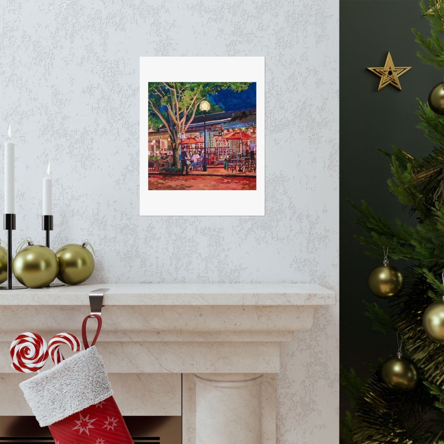 Winter Park Nightlife 3 — Fine Art Matte Paper Reproduction