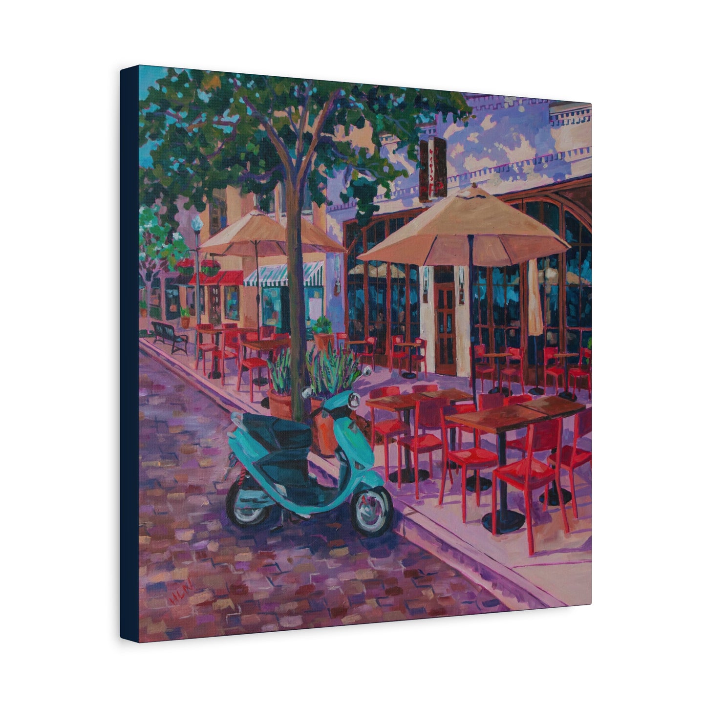 Waiting for Happy Hour—Matte Canvas, Stretched, 1.25"