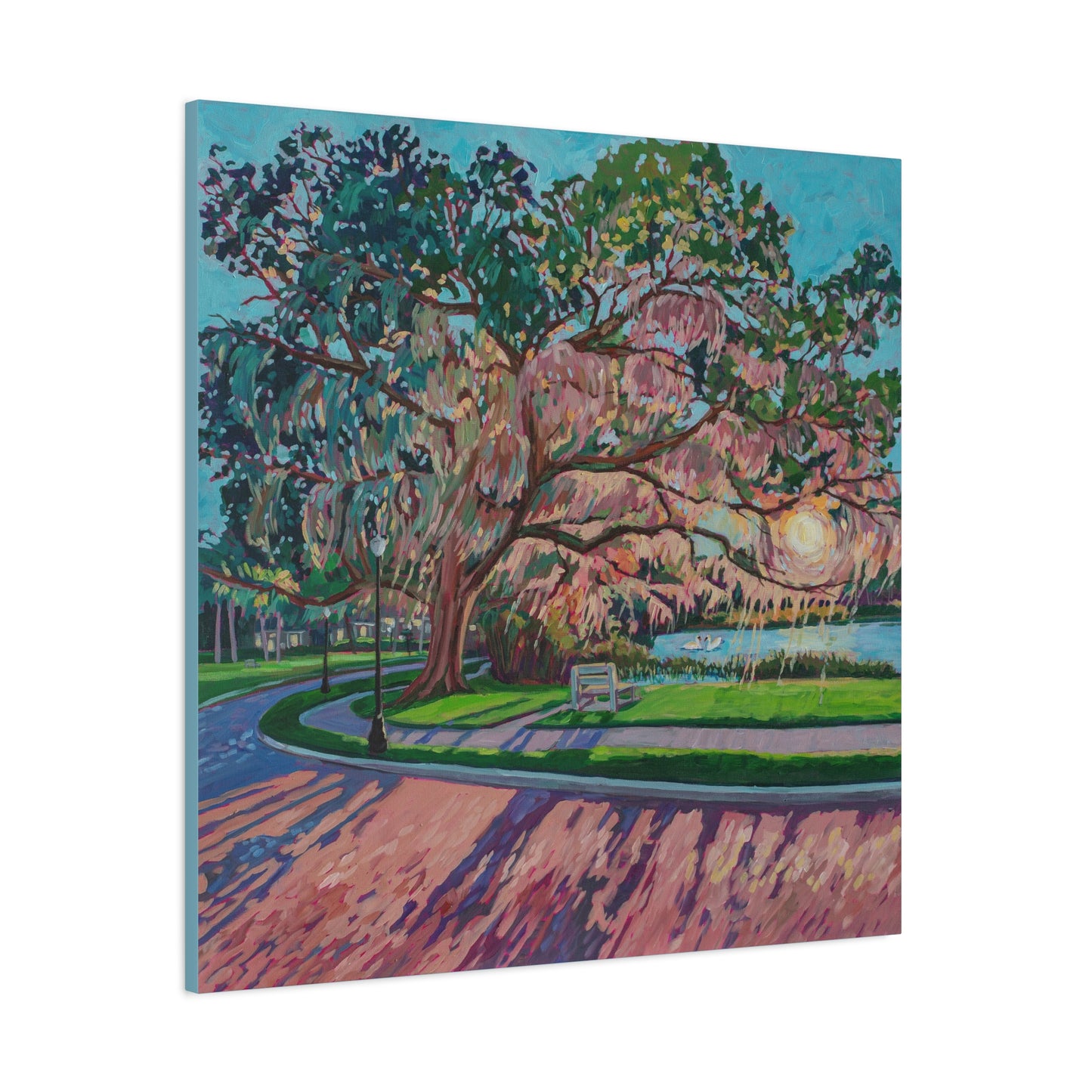 Standing the test of Time, Lake Cherokee Orlando—Matte Canvas, Stretched, 1.25"