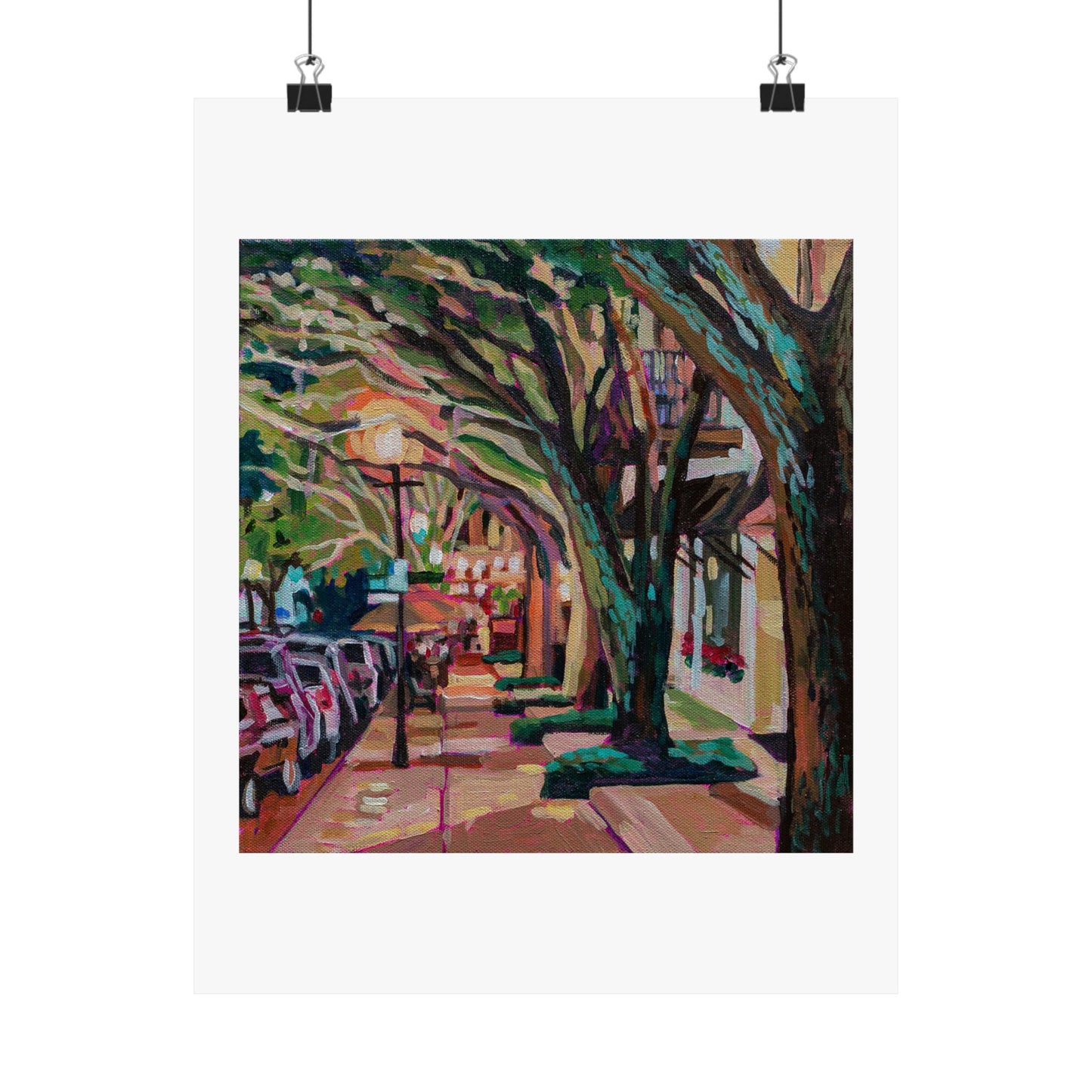 Winter Park Nightlife 4 — Fine Art Matte Paper Reproduction
