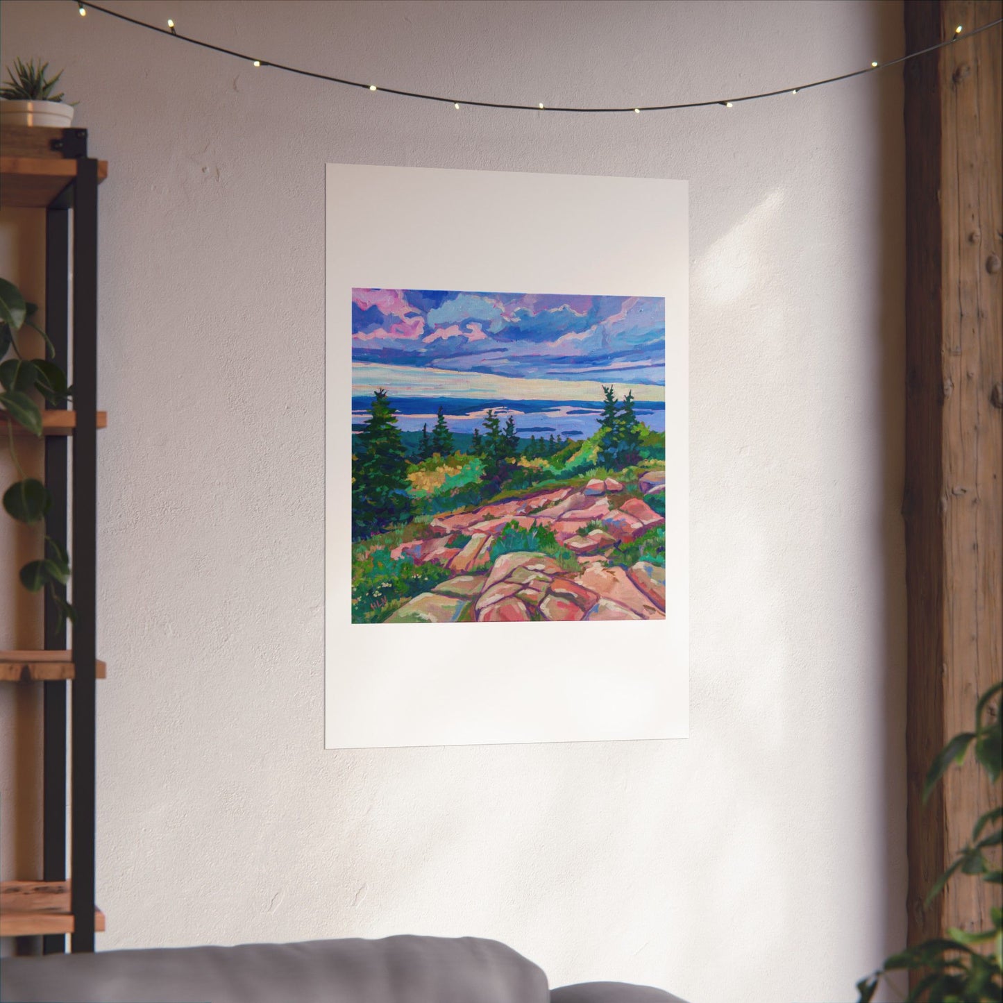 Above Bar Harbor — Fine Art Matte Paper Reproduction