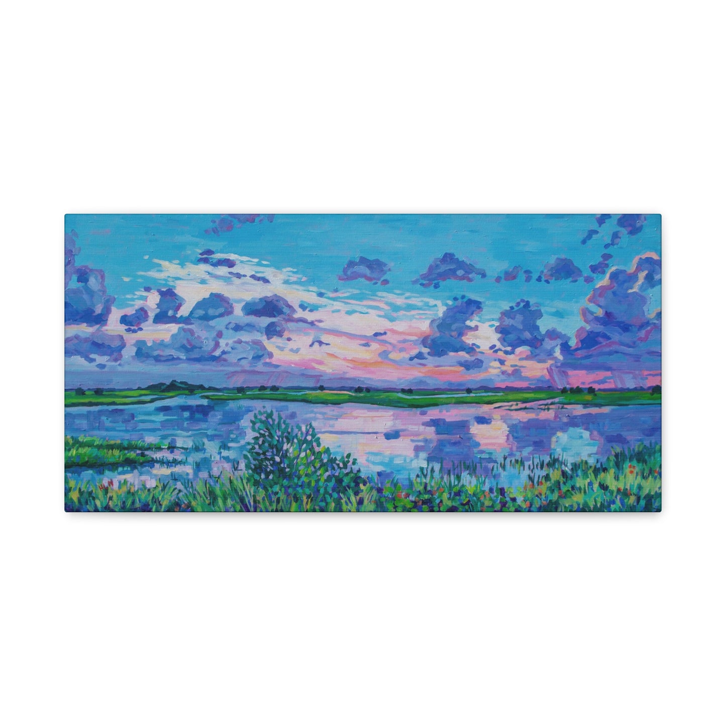 St Augustine Sunset— Gallery Wrapped Canvas Reproduction