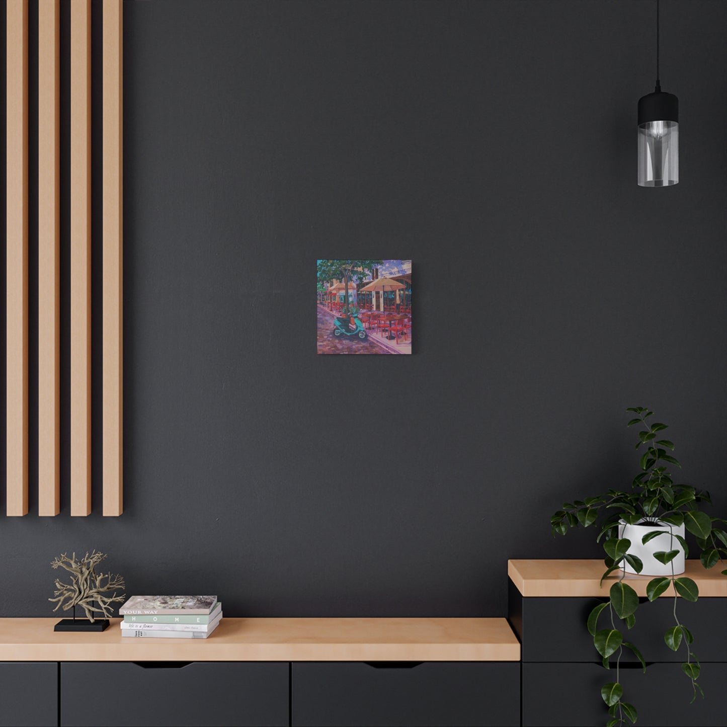 Waiting for Happy Hour—Matte Canvas, Stretched, 1.25"
