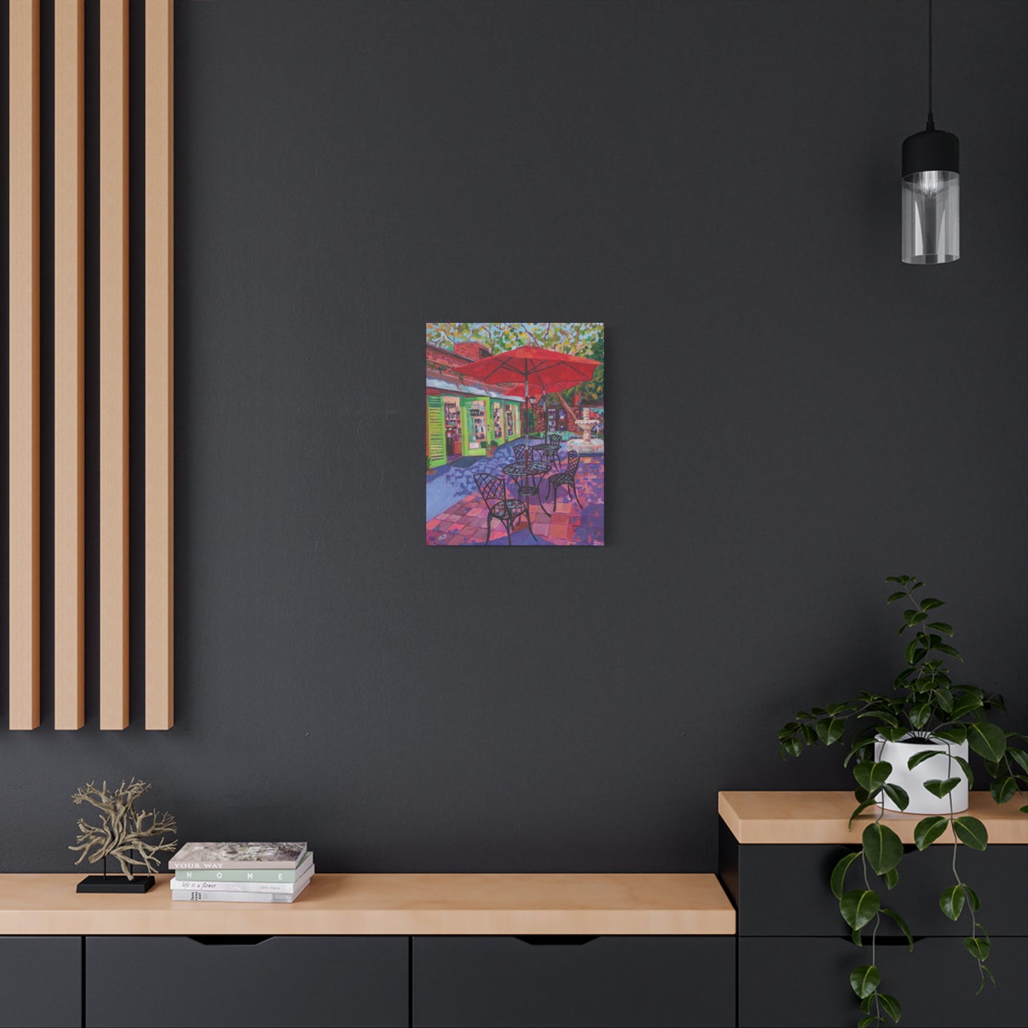 Hidden Courtyard—Matte Canvas, Stretched, 1.25"
