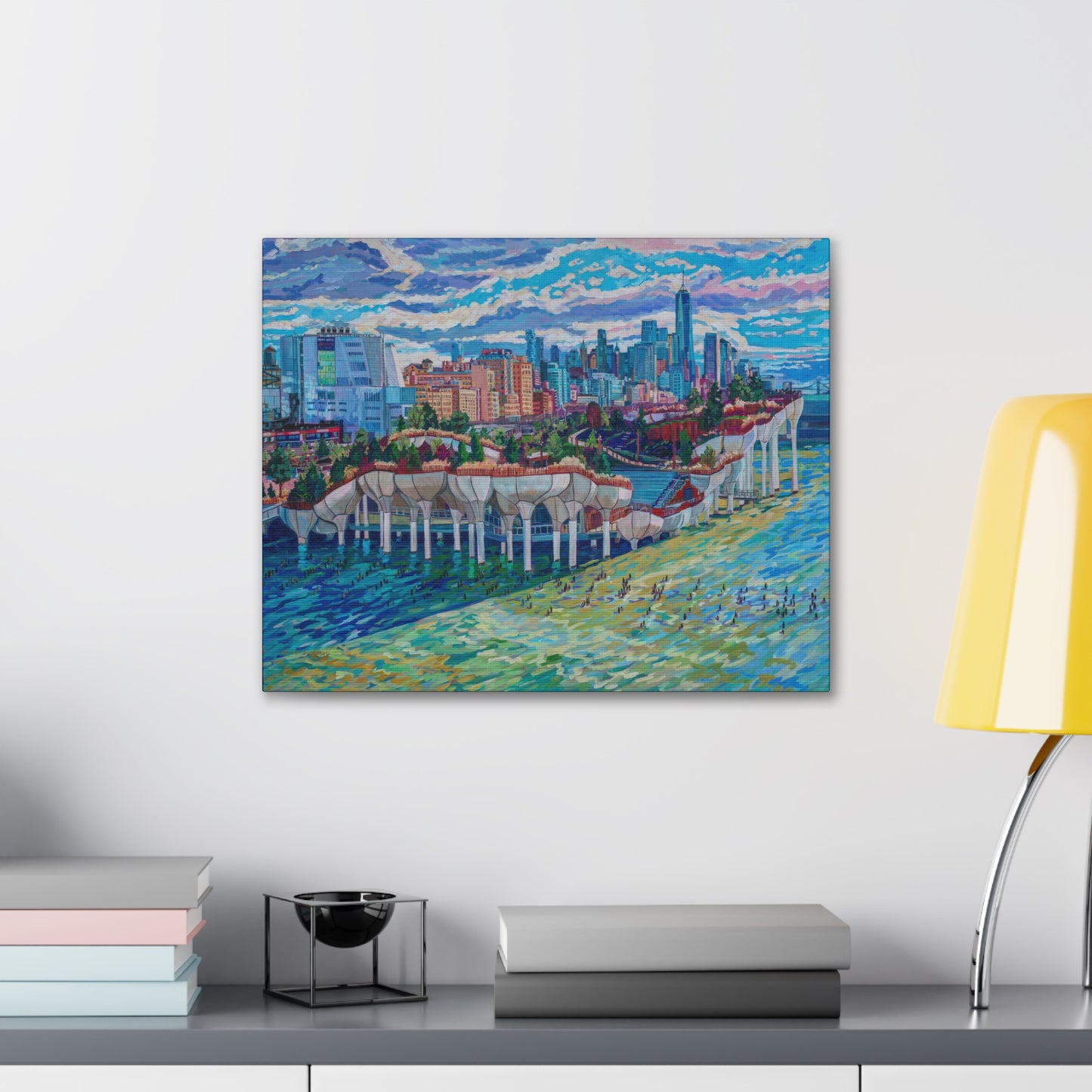 Copy of Field of Sunshine— Gallery Wrapped Canvas Reproduction
