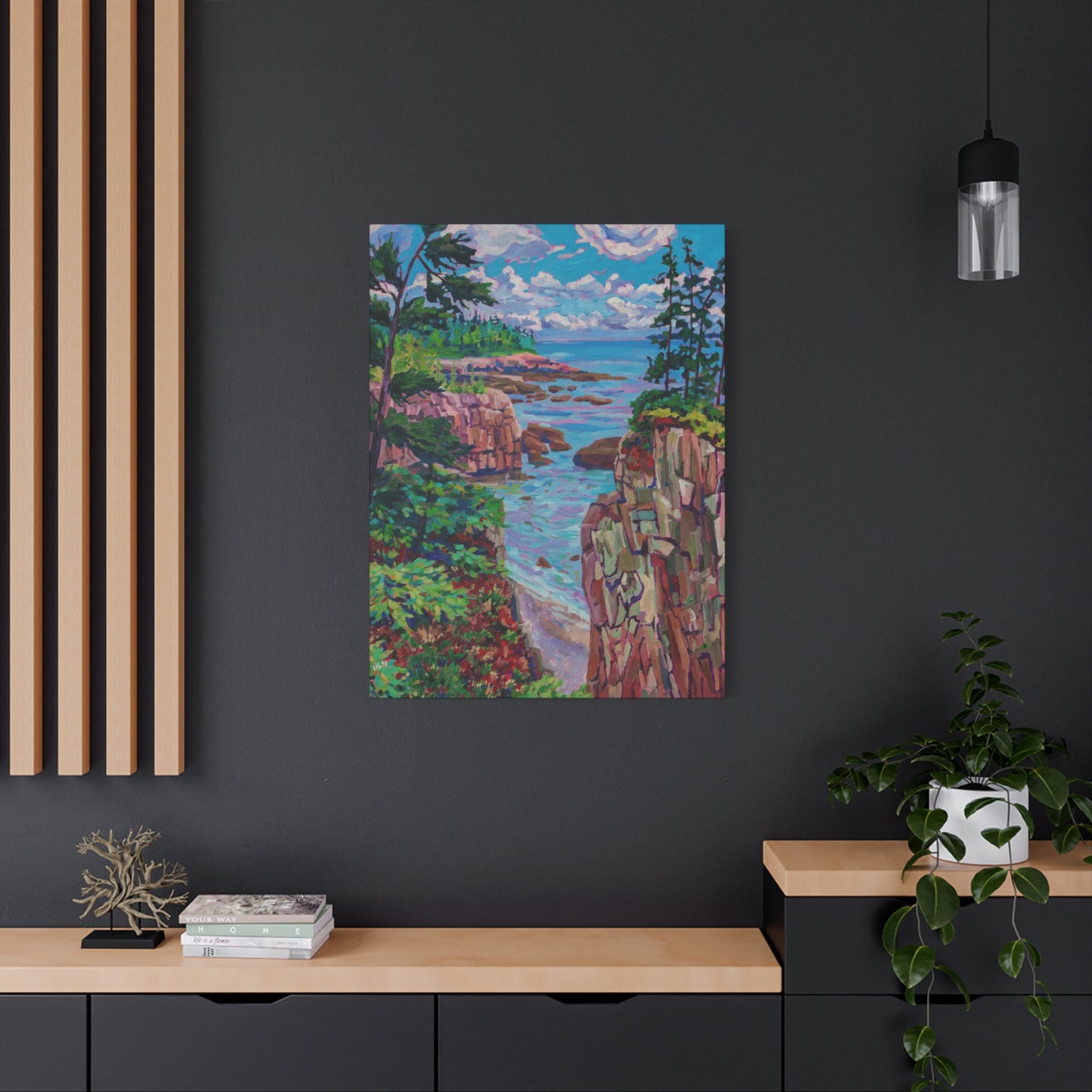 Raven's Nest 1 Acadia Maine—Matte Canvas, Stretched, 1.25"