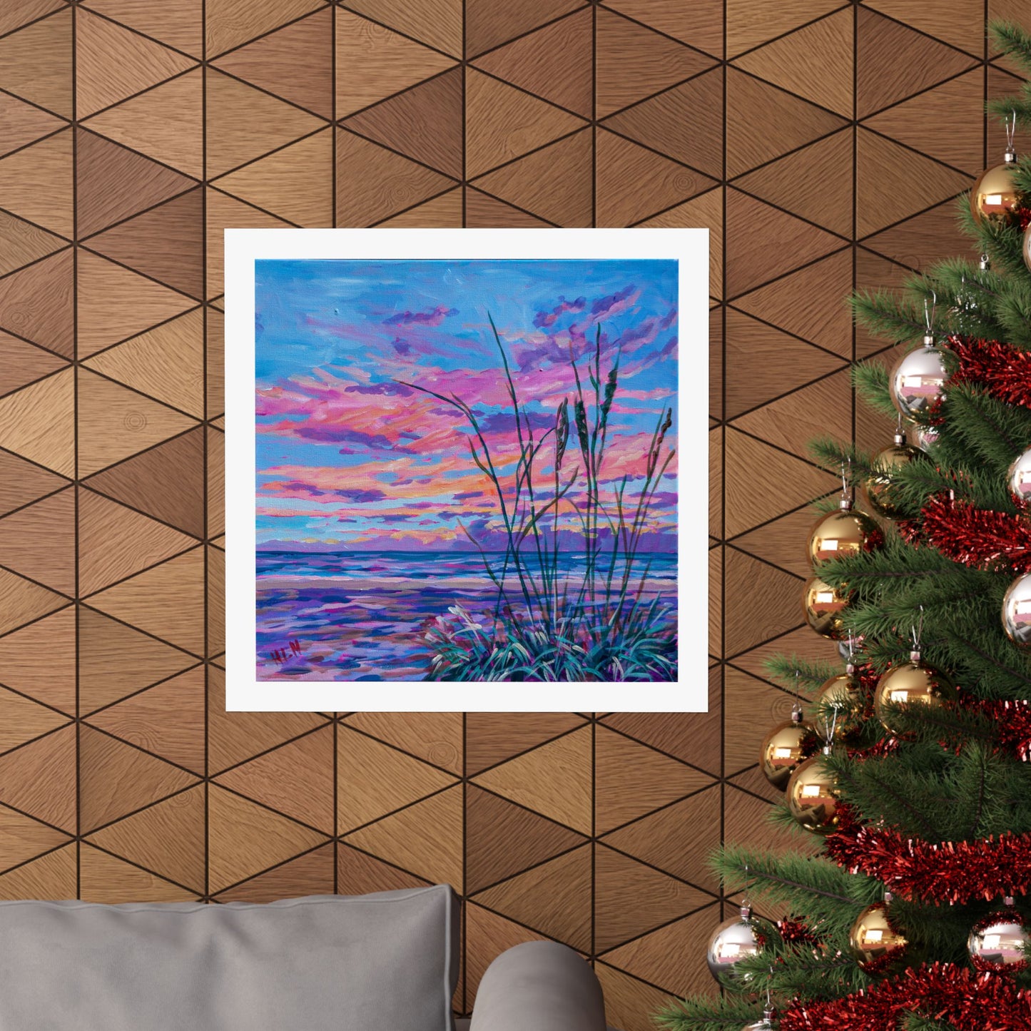 Morning Stillness— Matte Paper Poster Reproduction