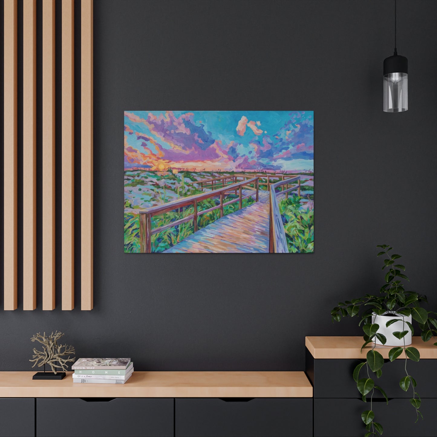 St Augustine Sunrise— Gallery Wrapped Canvas Reproduction