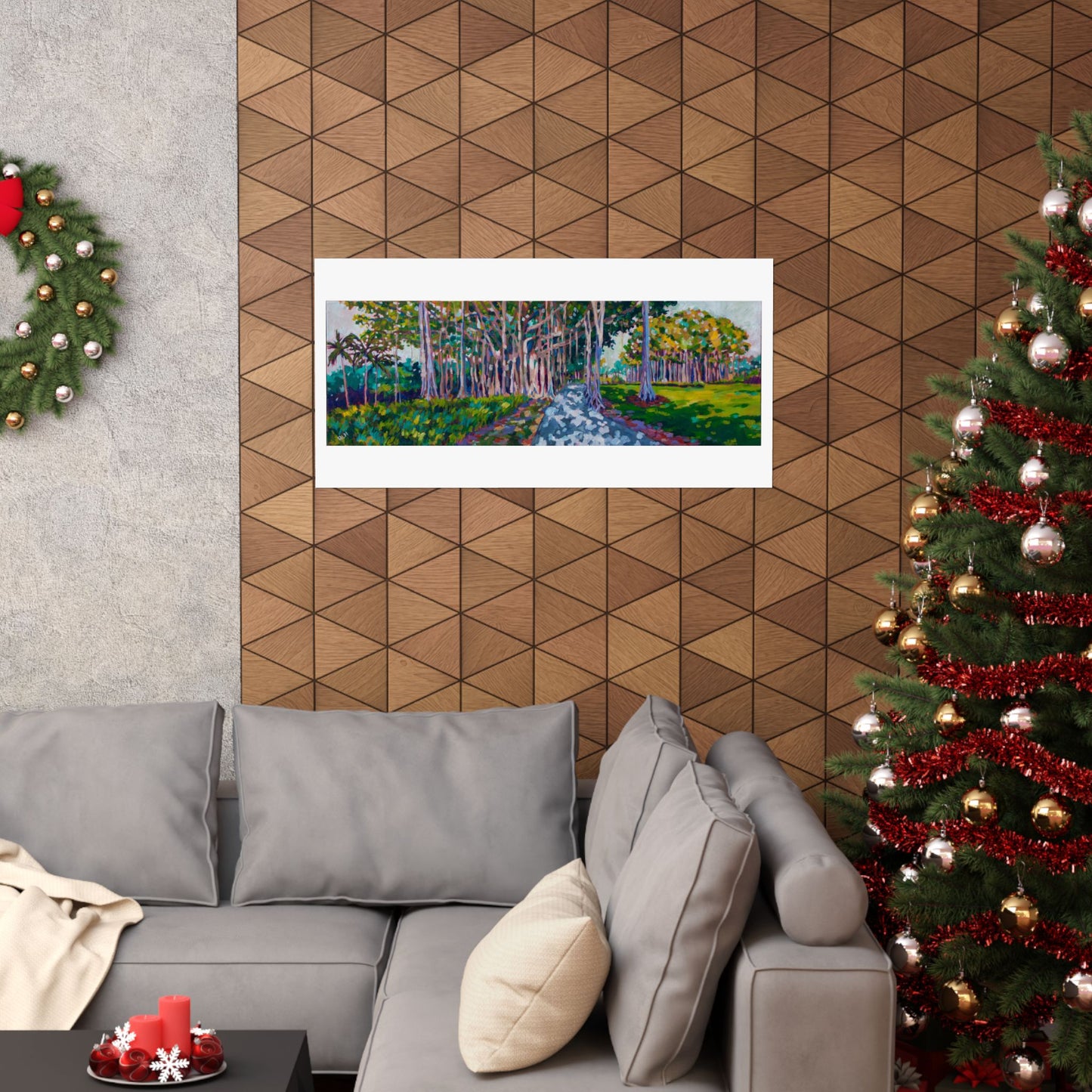 Ringling's Banyan—Matte Horizontal Poster Reproduction