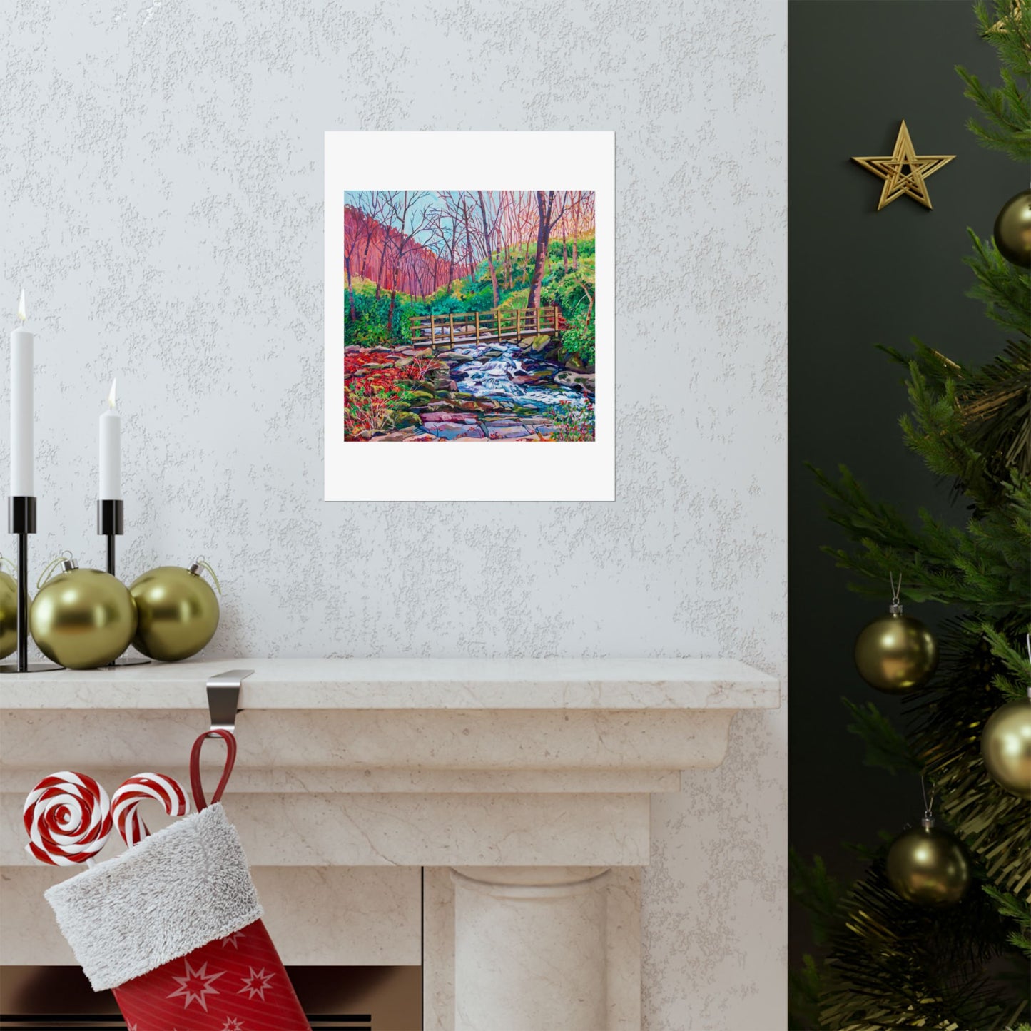 Autumn Adventure- Smoky Mountains— Fine Art Matte Paper Reproduction