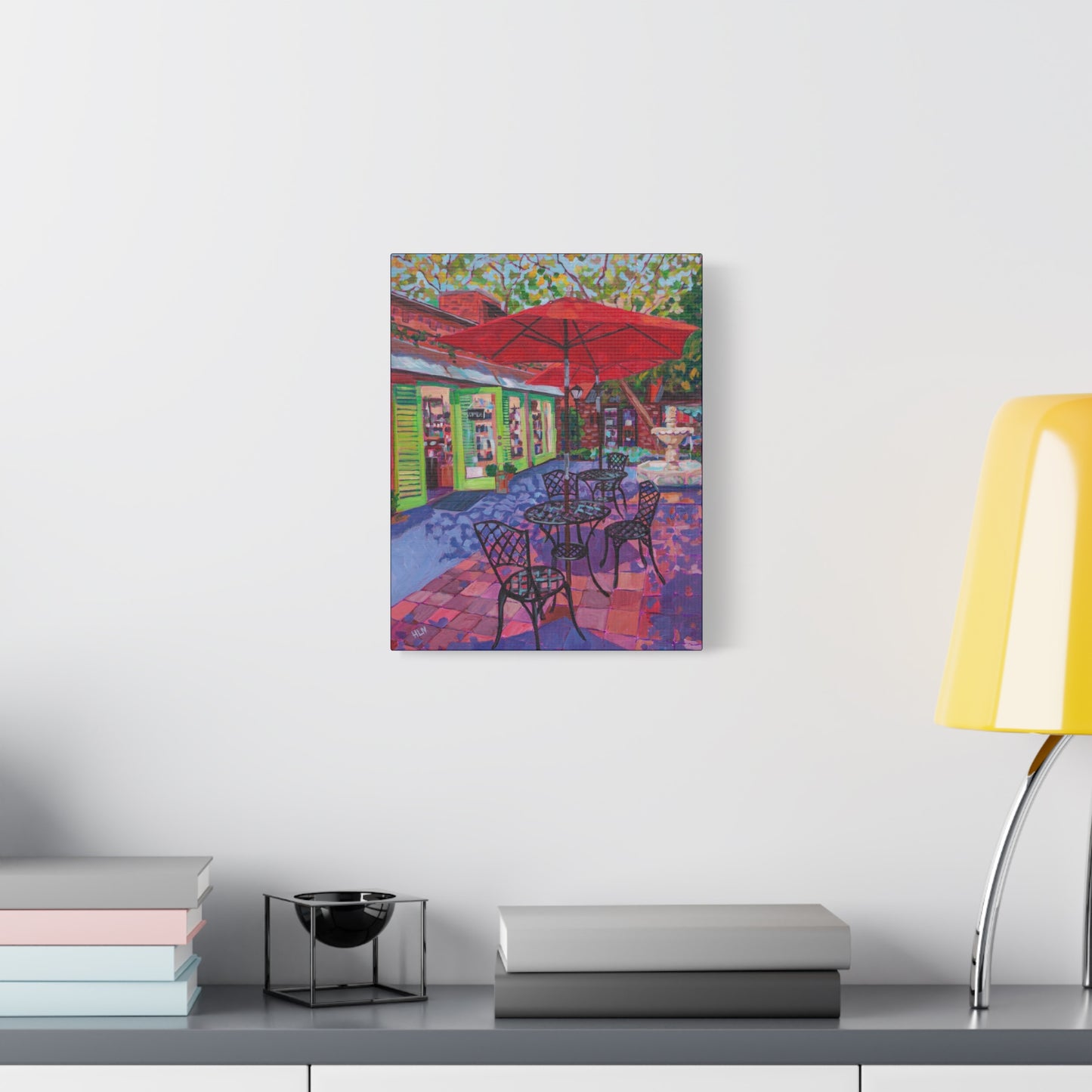 Hidden Courtyard—Matte Canvas, Stretched, 1.25"