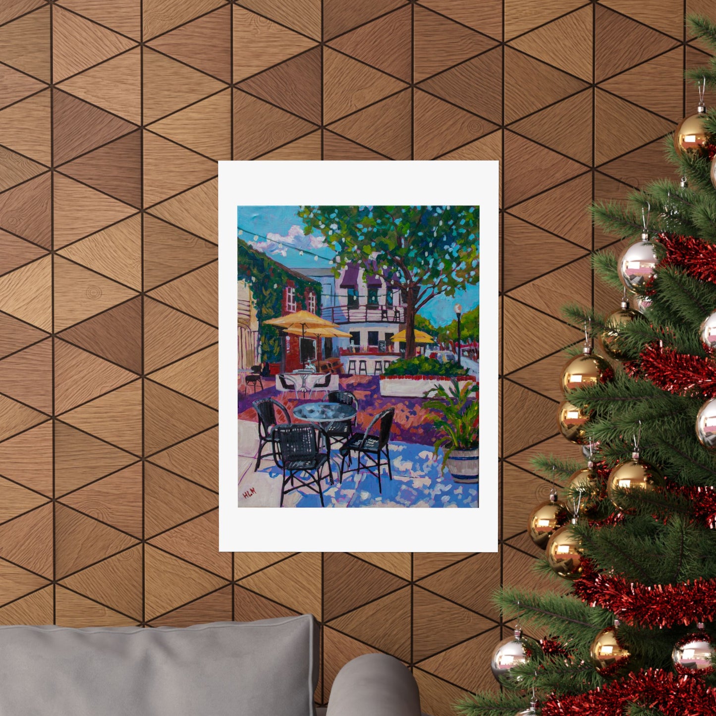 Hannibal Square, Winter Park— Fine Art Matte Paper Reproduction