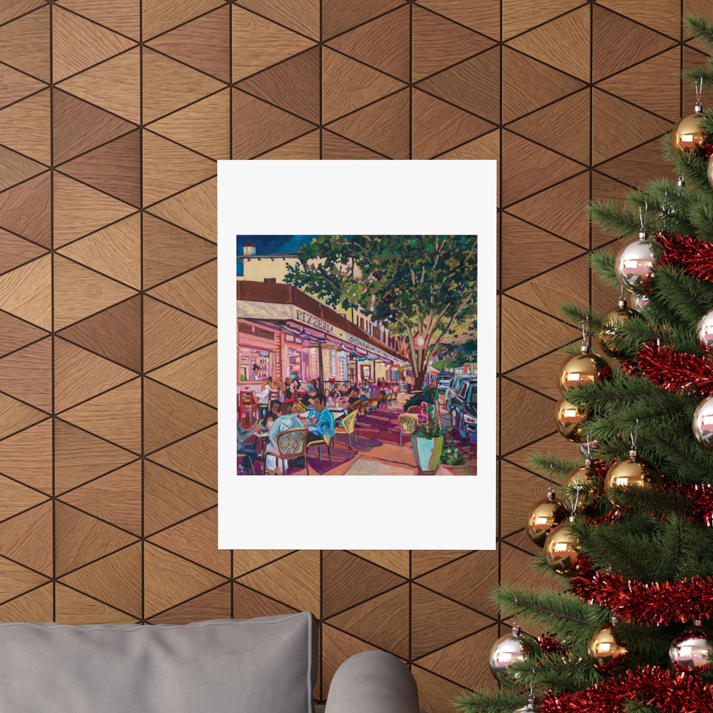 Winter Park Nightlife 7 — Fine Art Matte Paper Reproduction