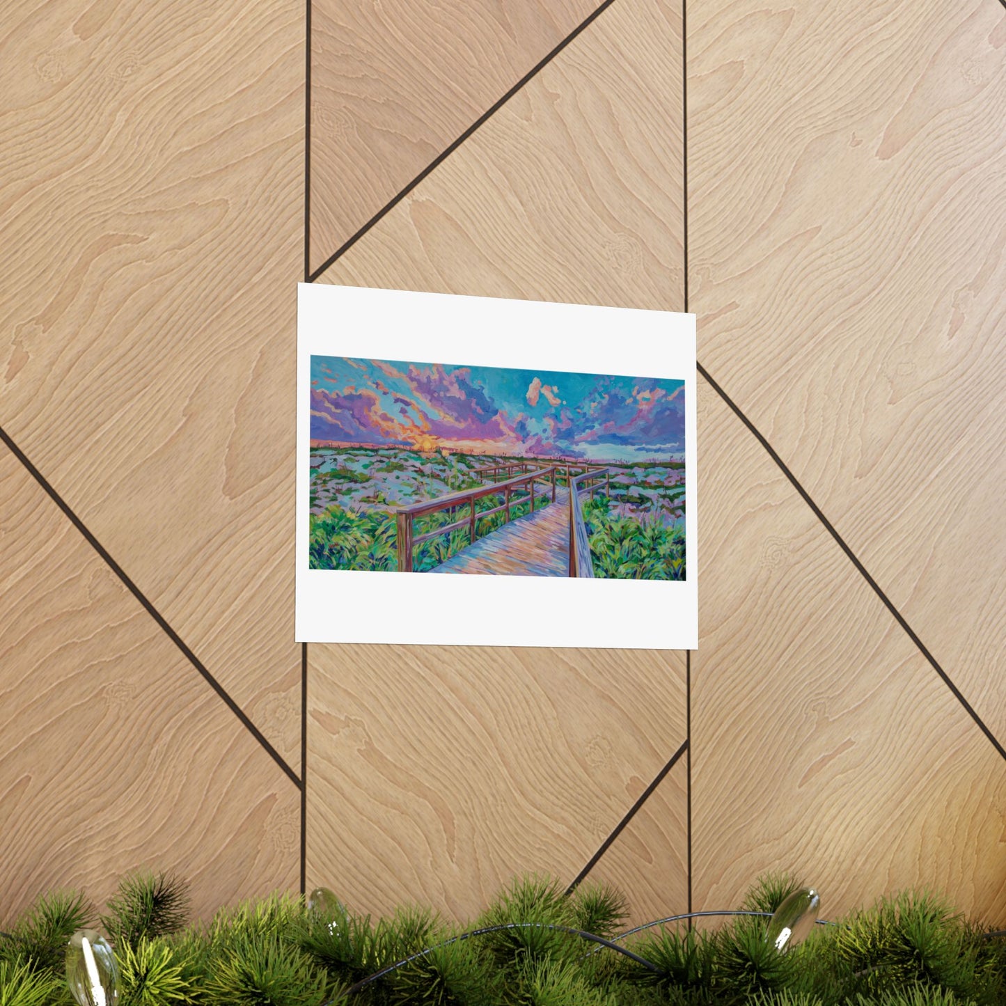 St Augustine Sunrise —Matte Horizontal Poster Reproduction