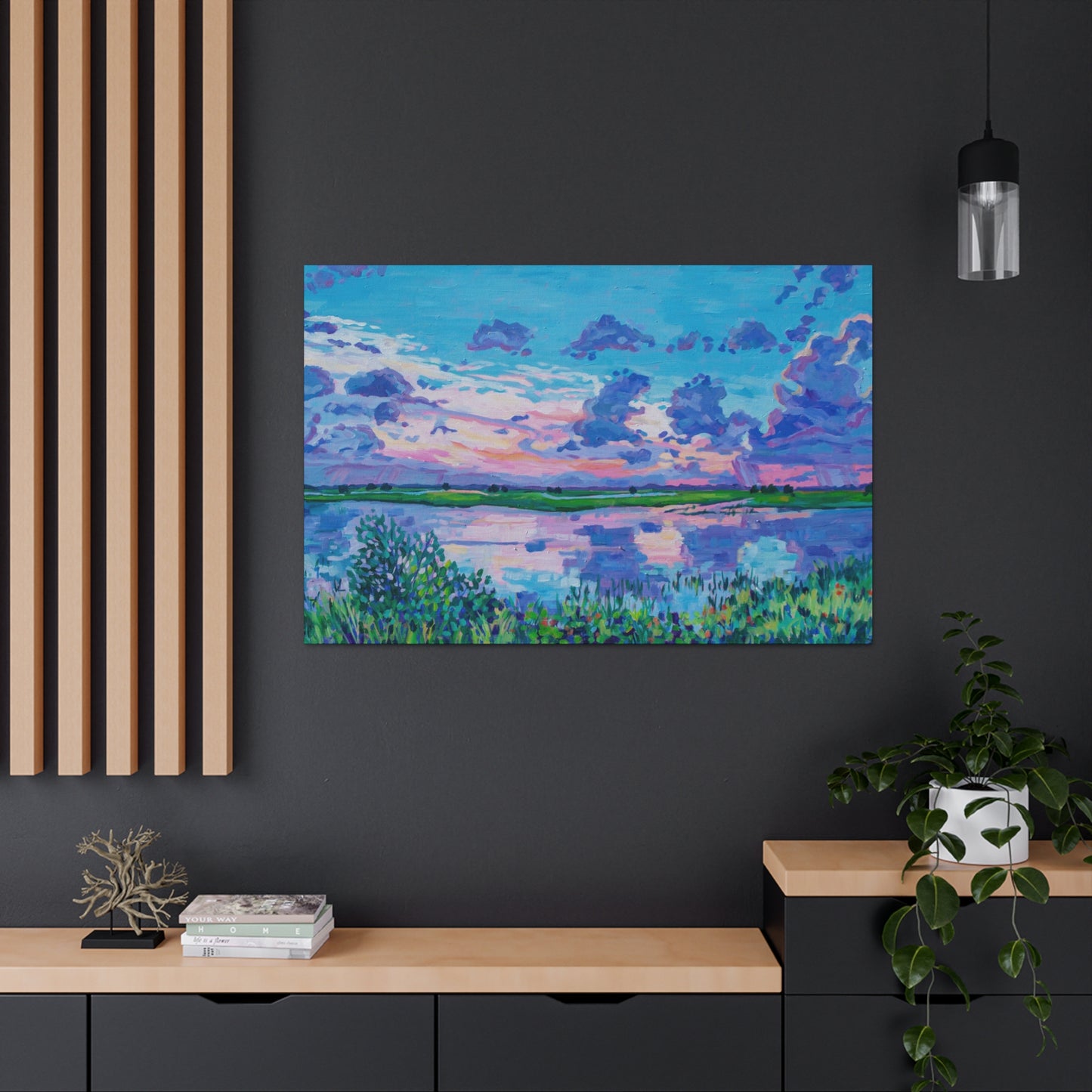 St Augustine Sunset— Gallery Wrapped Canvas Reproduction