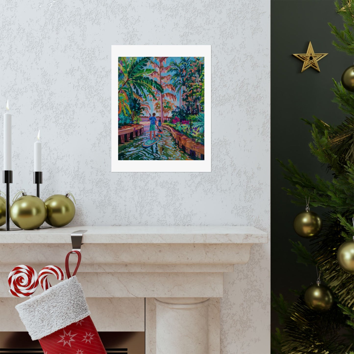 Golden Hour on the Water, Winter Park — Fine Art Matte Paper Reproduction