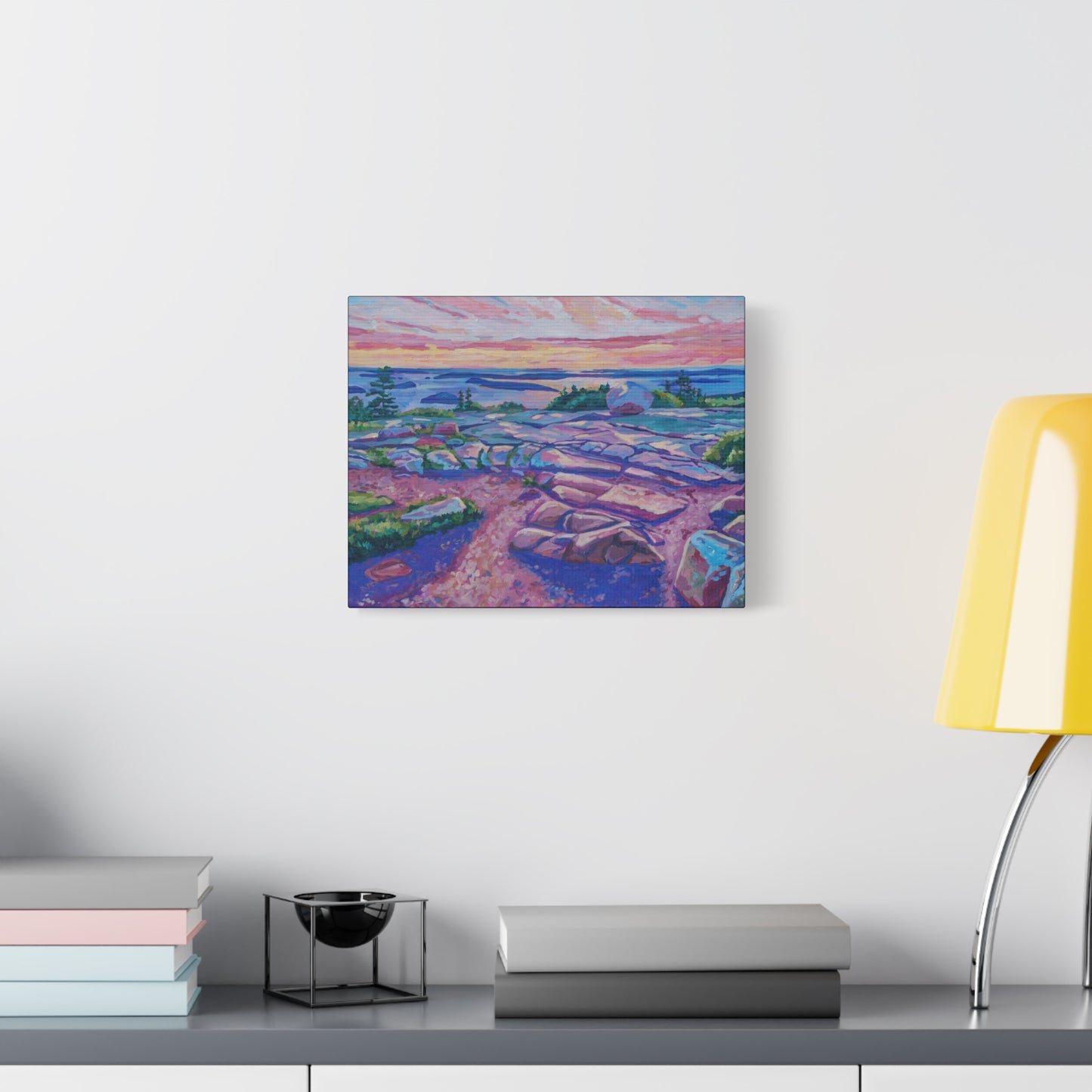 Cadillac Summit Sunrise, Acadia—Matte Canvas, Stretched, 1.25"