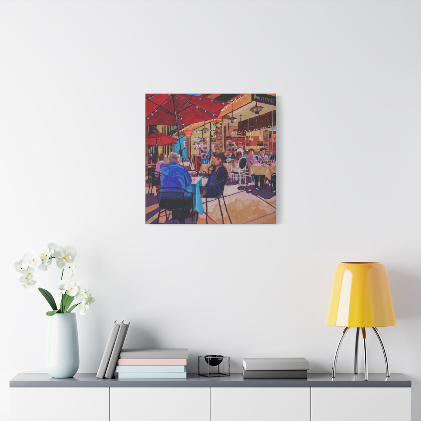 Winter Park Nightlife 5—Matte Canvas, Stretched, 1.25"