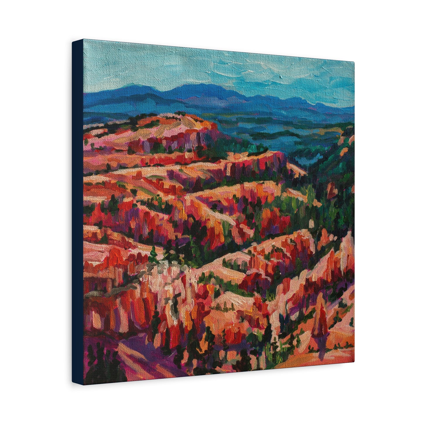 Bryce Canyon lookout —Matte Canvas, Stretched, 1.25"