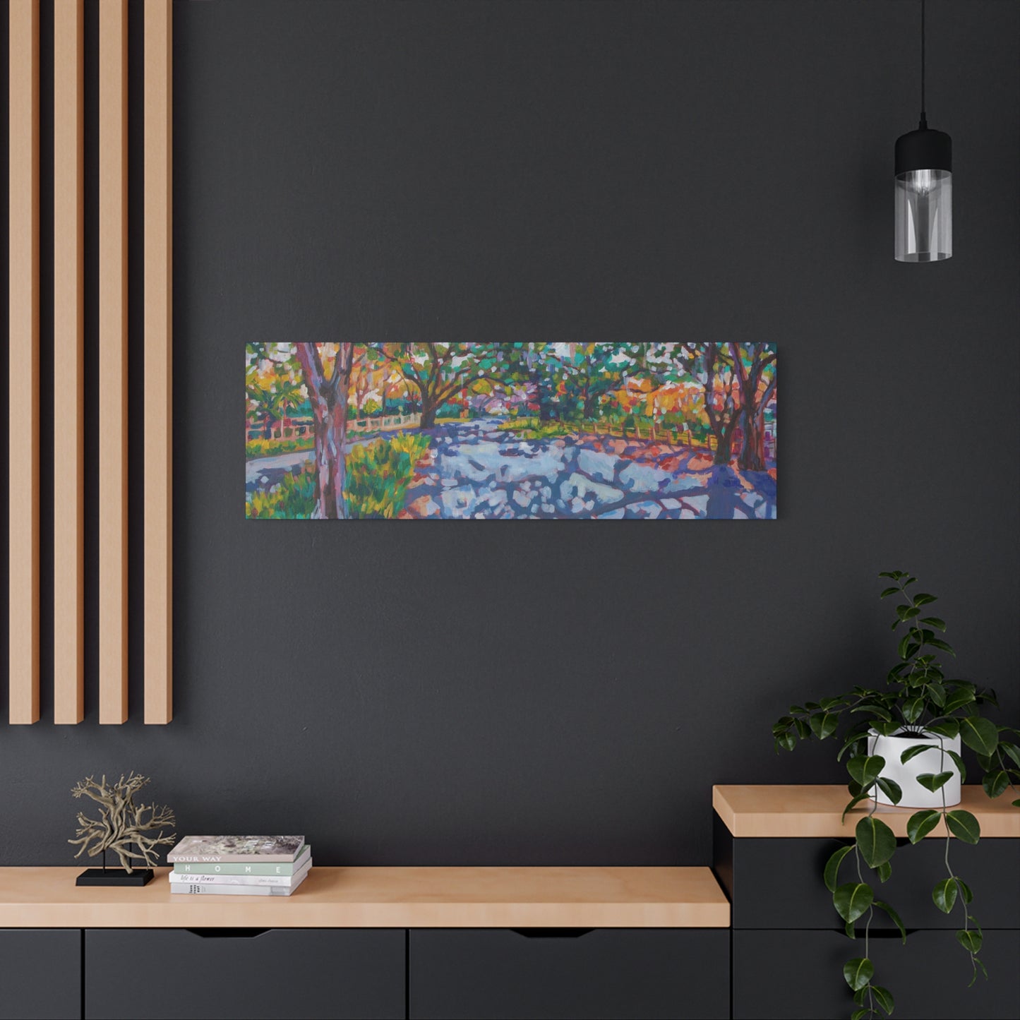 Webbed Shadow— Gallery Wrapped Canvas Reproduction