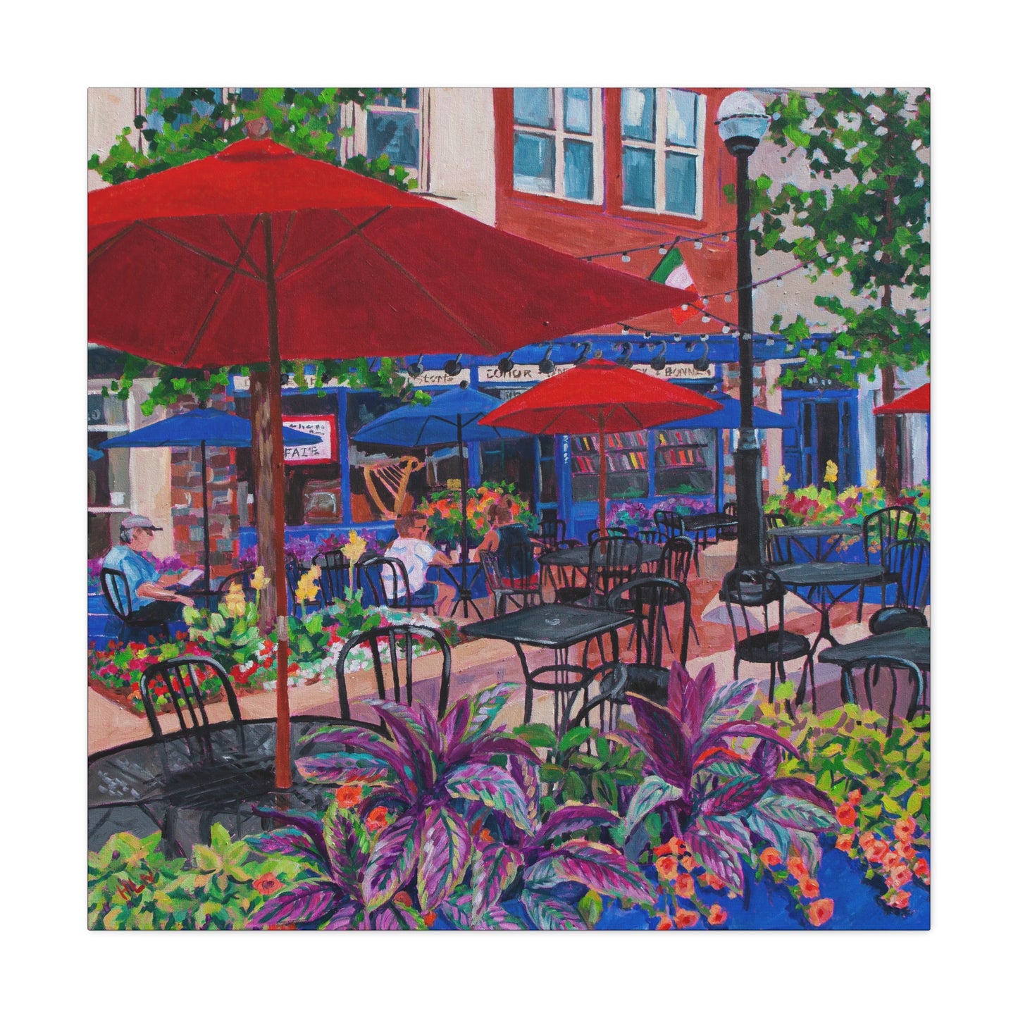 Conor O'Neils Cafe—Matte Canvas, Stretched, 1.25"