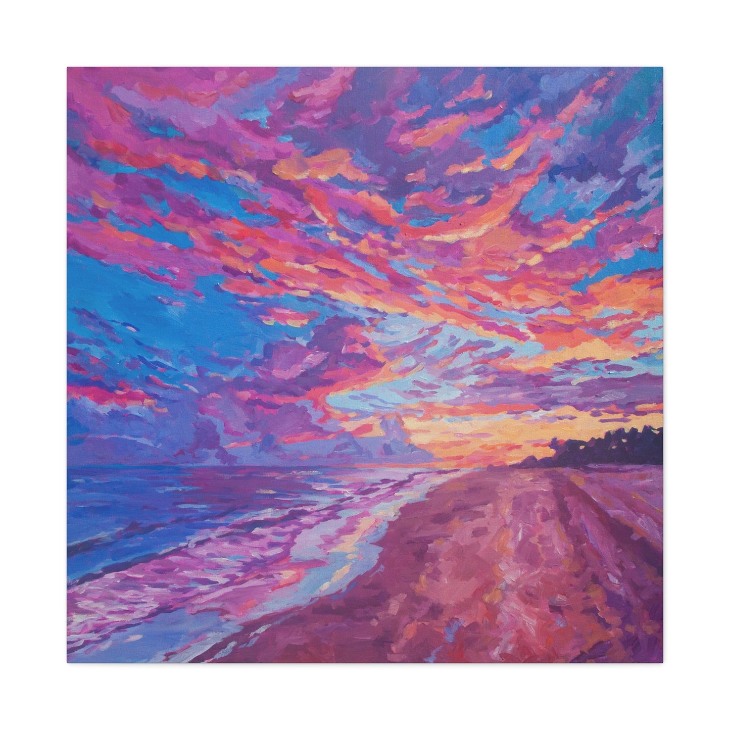 Sanibel Island Sunset— Gallery Wrapped Canvas Reproductions