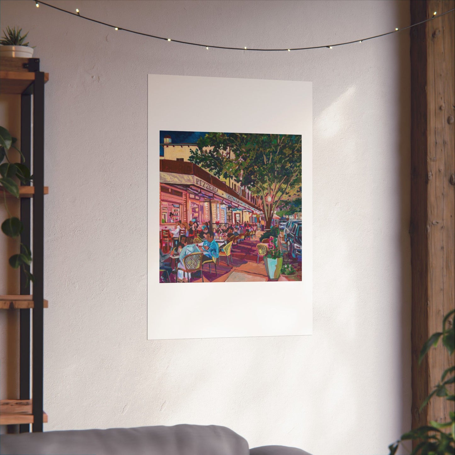 Winter Park Nightlife 7 — Fine Art Matte Paper Reproduction