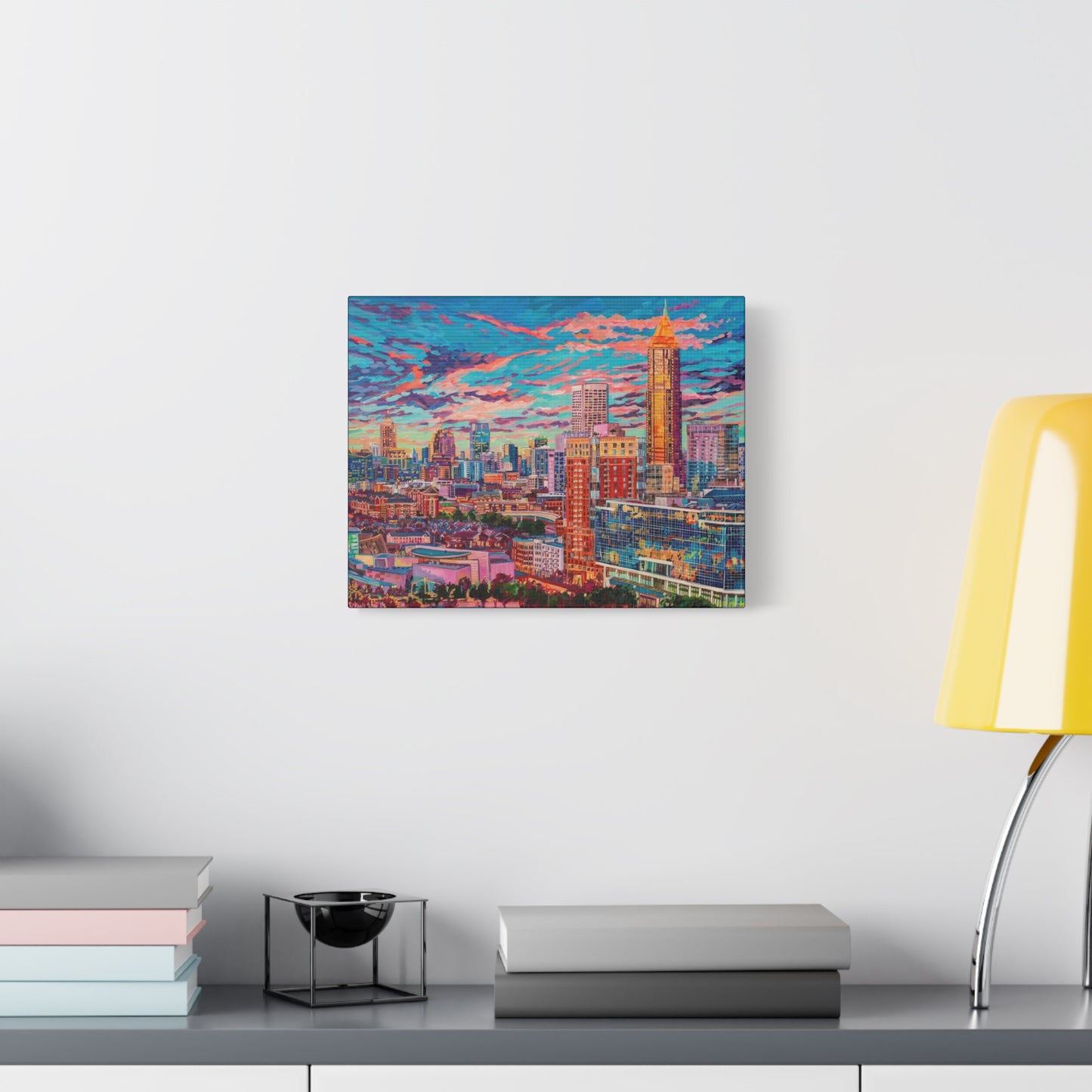 Midtown Atlanta Skyline —Matte Canvas, Stretched, 1.25"