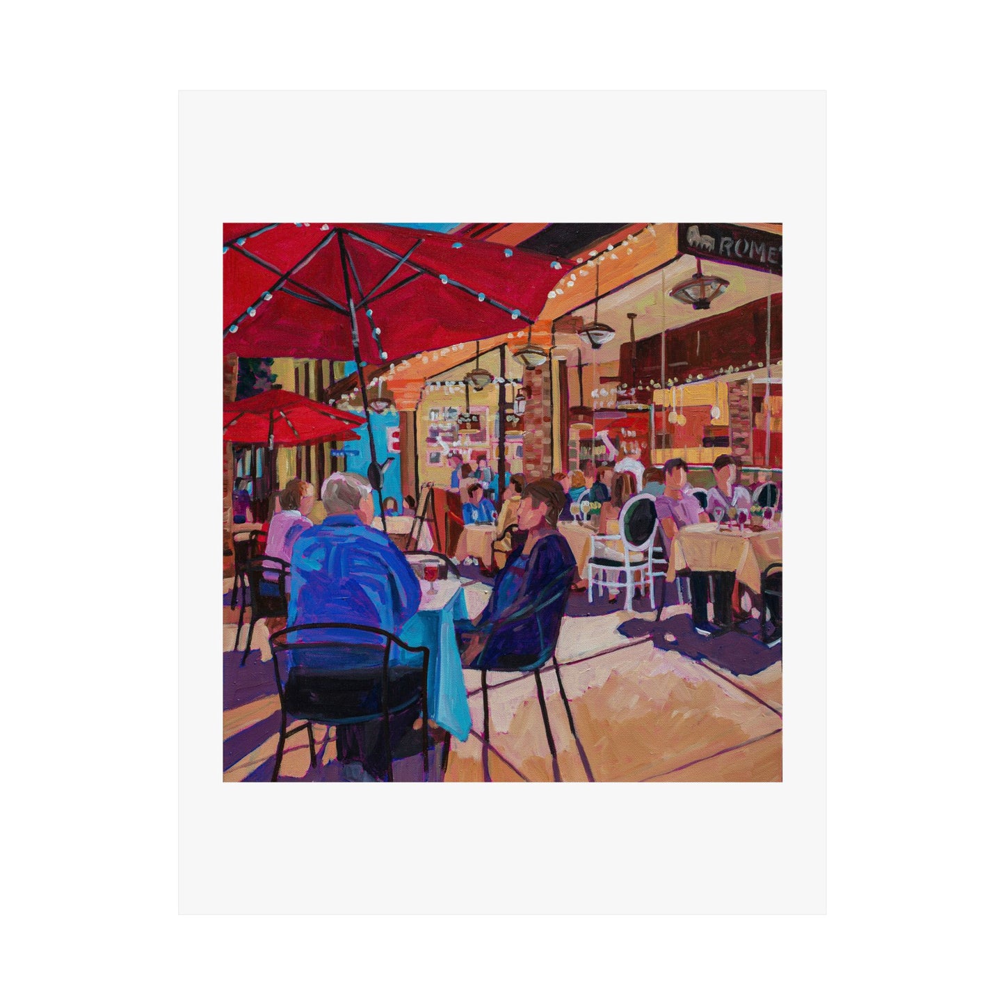 Winter Park Nightlife 5 — Fine Art Matte Paper Reproduction