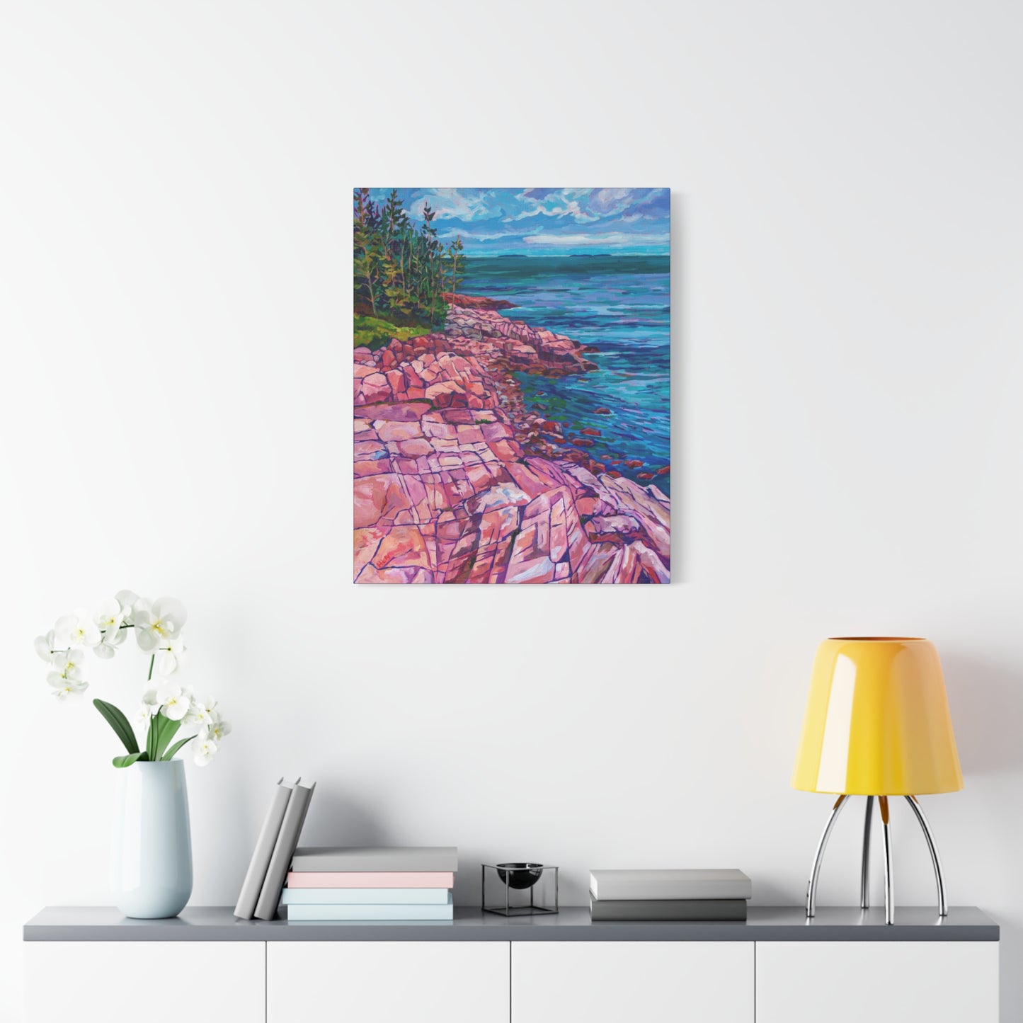 Ship Harbor Trail Acadia—Matte Canvas, Stretched, 1.25"