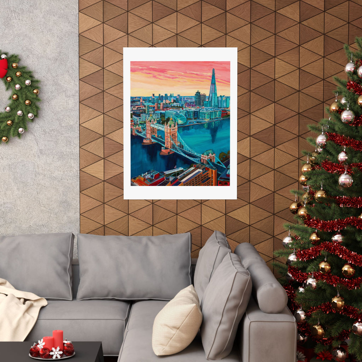 Postcards from Europe: London— Fine Art Poster Reproduction