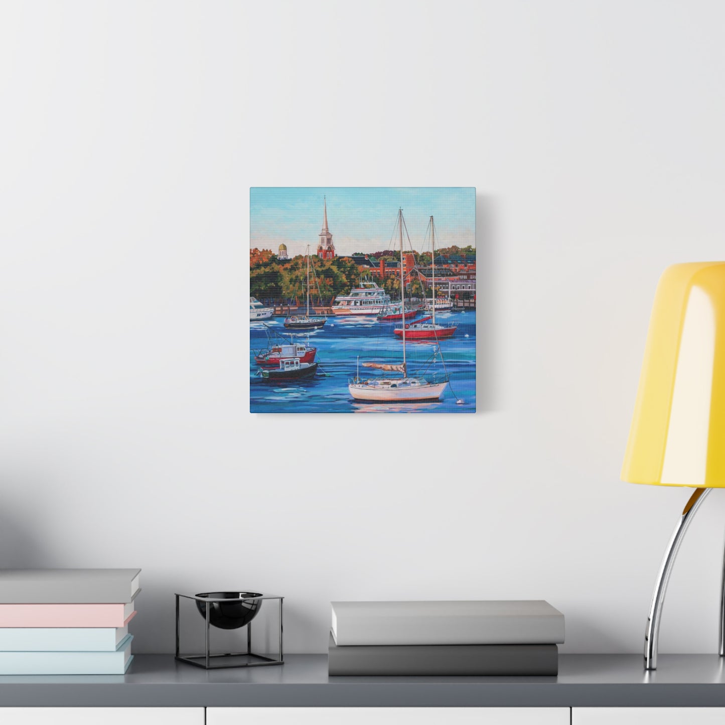 Newburyport Harbor —Matte Canvas, Stretched, 1.25"