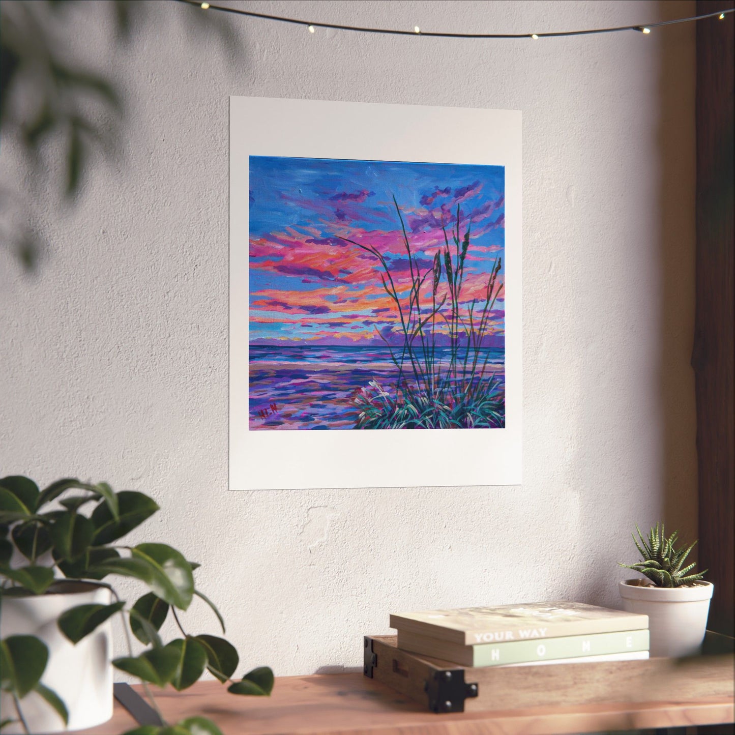 Morning Stillness— Matte Paper Poster Reproduction
