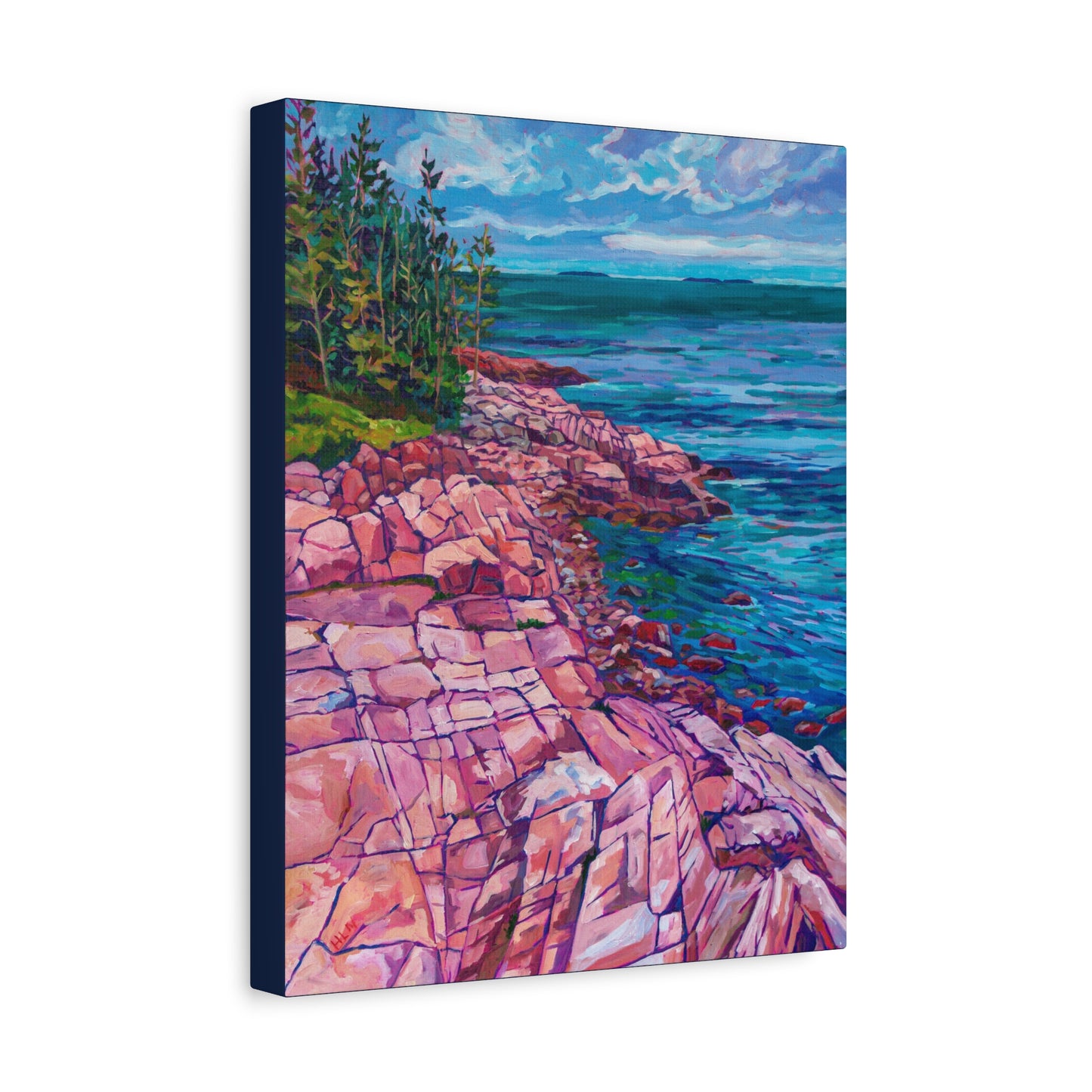 Ship Harbor Trail Acadia—Matte Canvas, Stretched, 1.25"