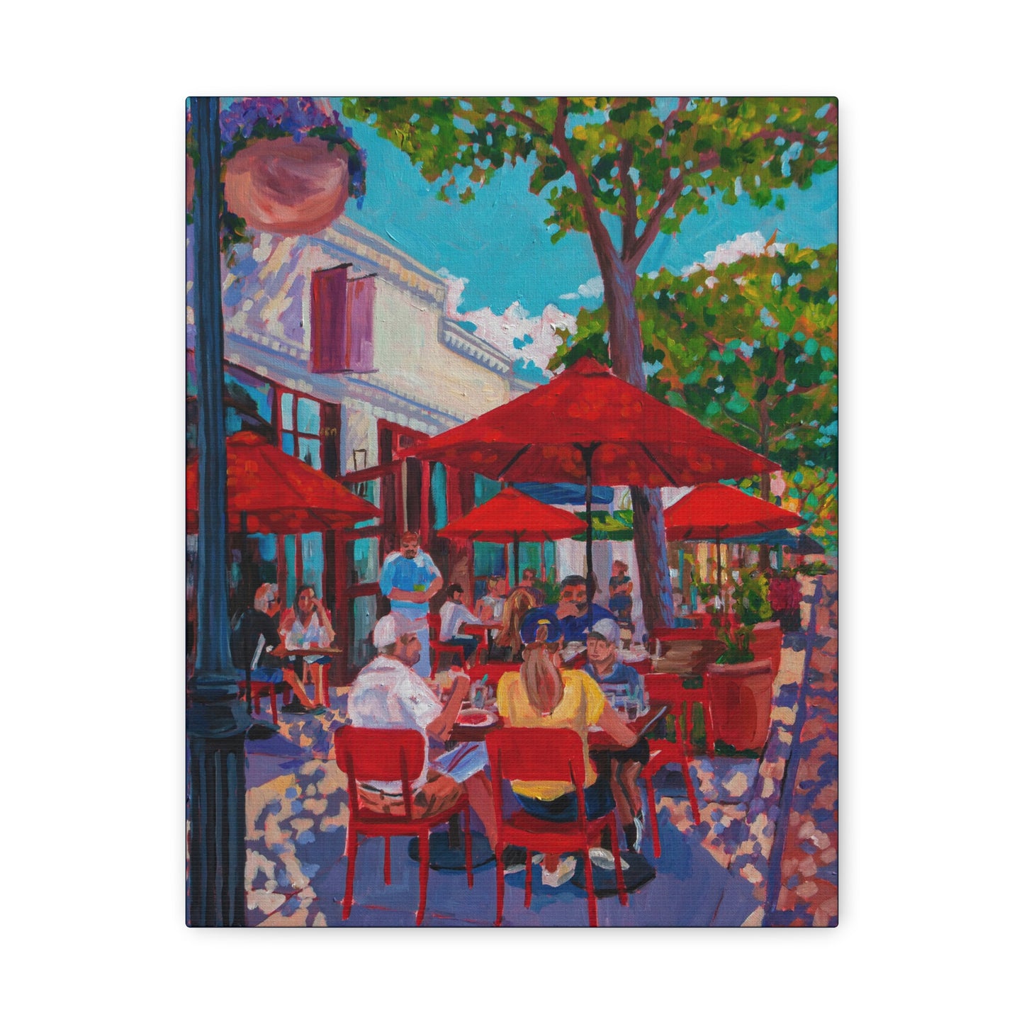 Lunch at Prato—Matte Canvas, Stretched, 1.25"