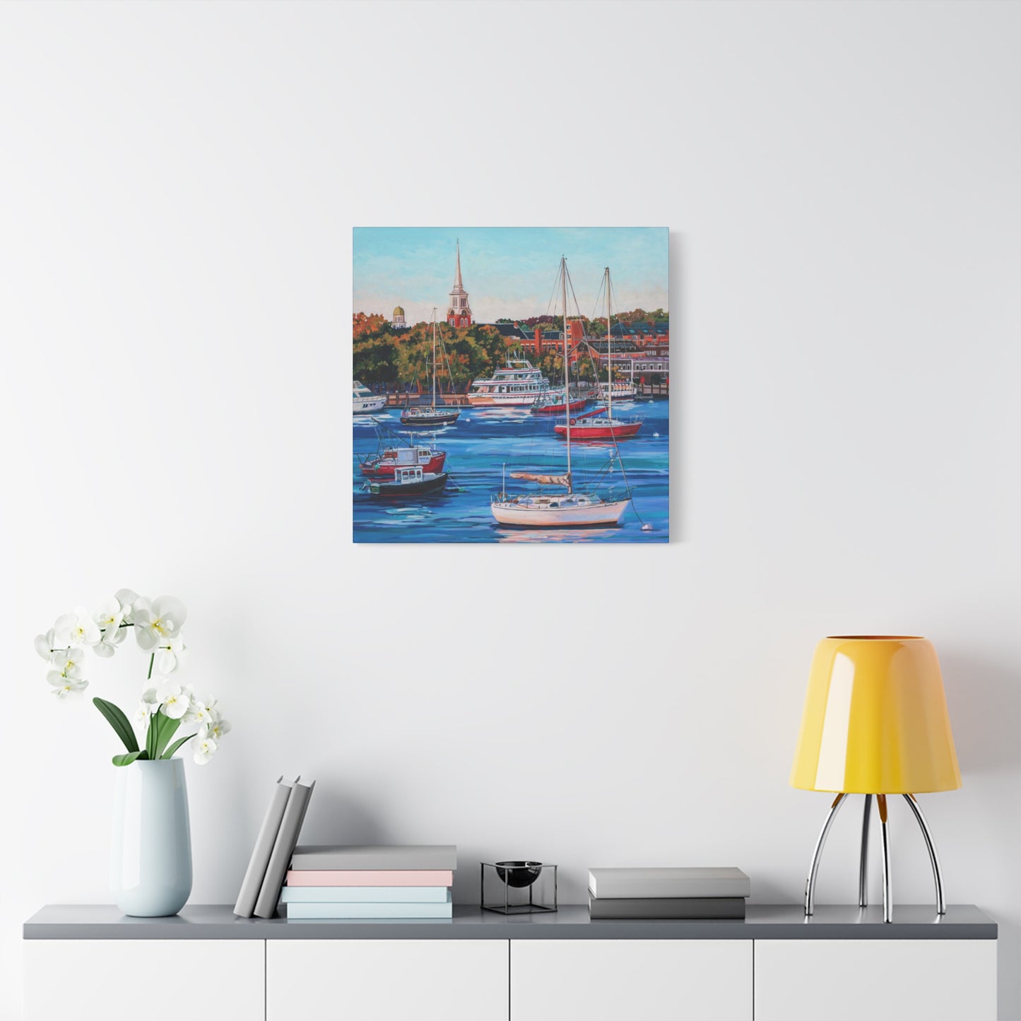 Newburyport Harbor —Matte Canvas, Stretched, 1.25"
