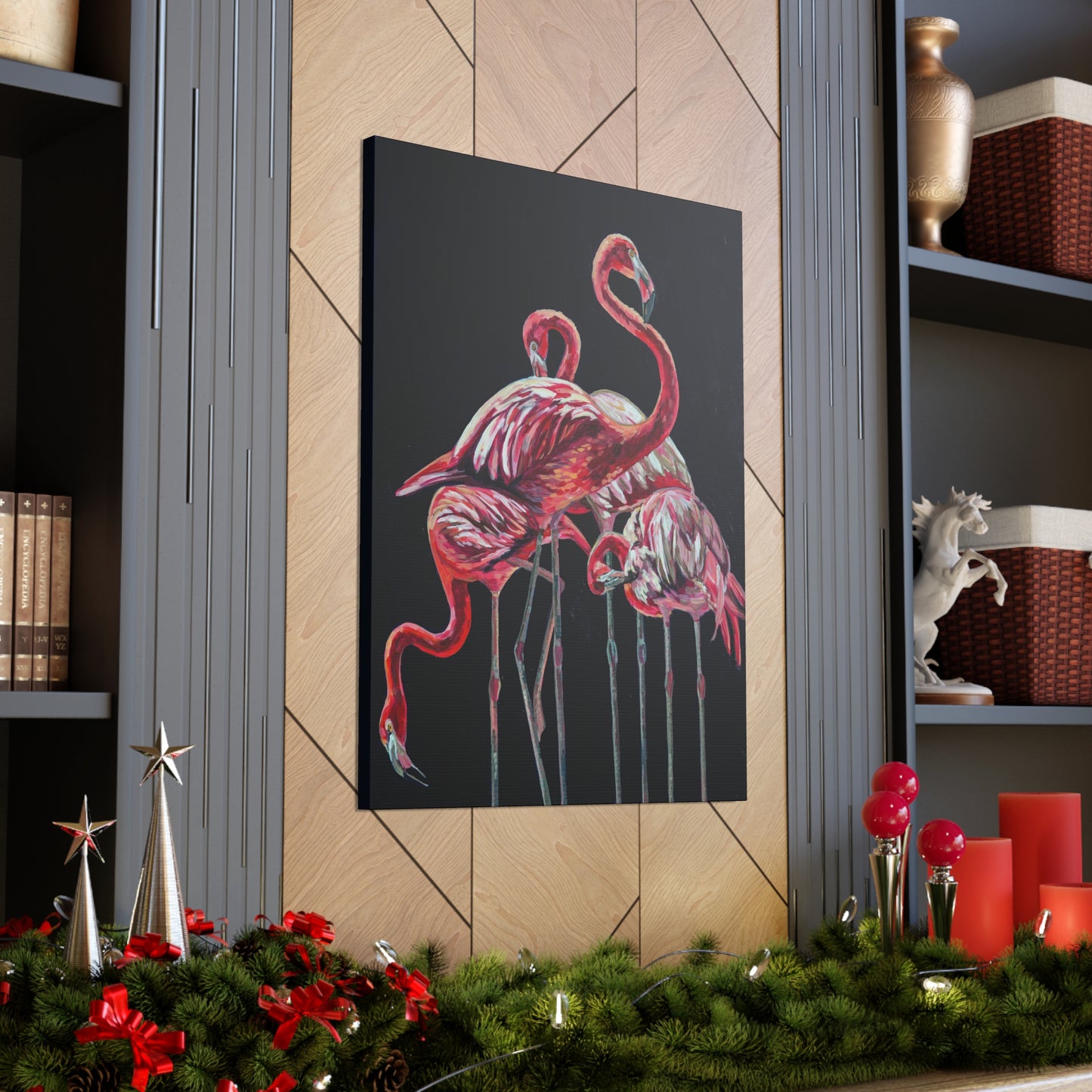 Taking a Dramatic Stand — Gallery Wrapped Canvas Reproduction