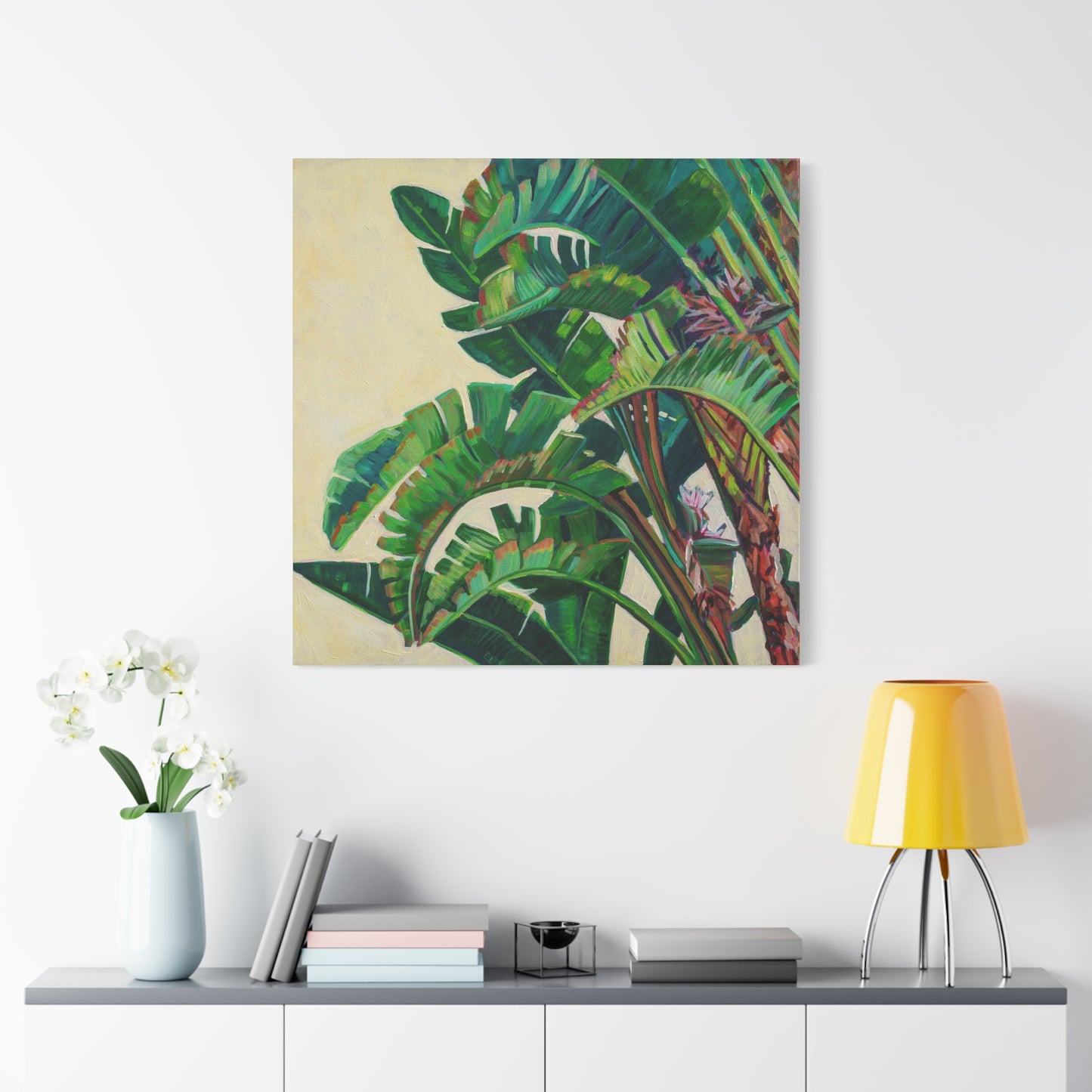 Palm Detail #12 —Matte Canvas, Stretched, 1.25"