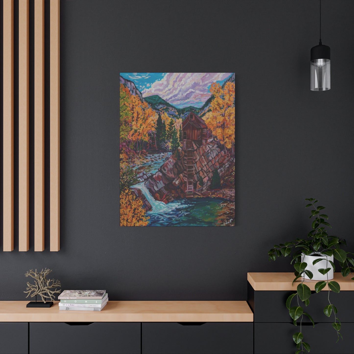 Days Gone By, Crystal Mill Colorado—Matte Canvas, Stretched, 1.25"