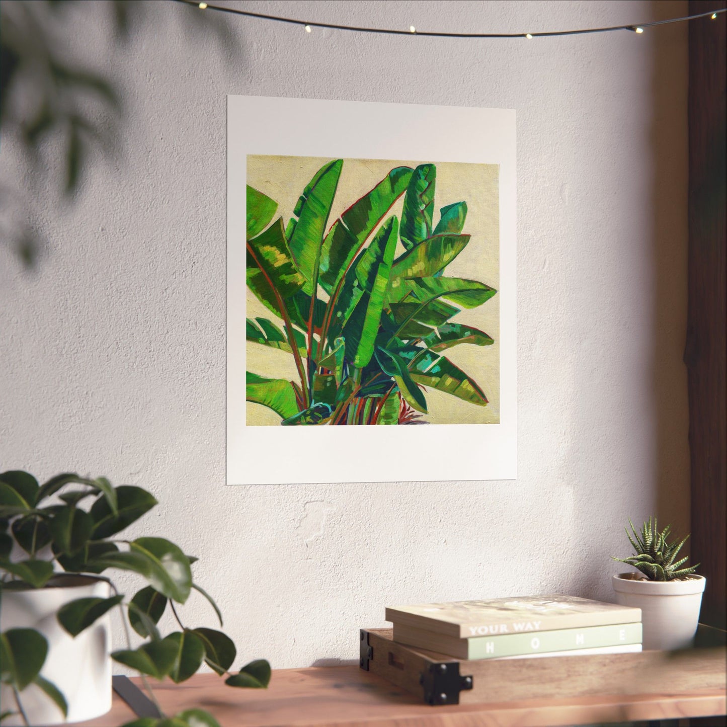 Palm Detail #13— Matte Paper Poster Reproduction